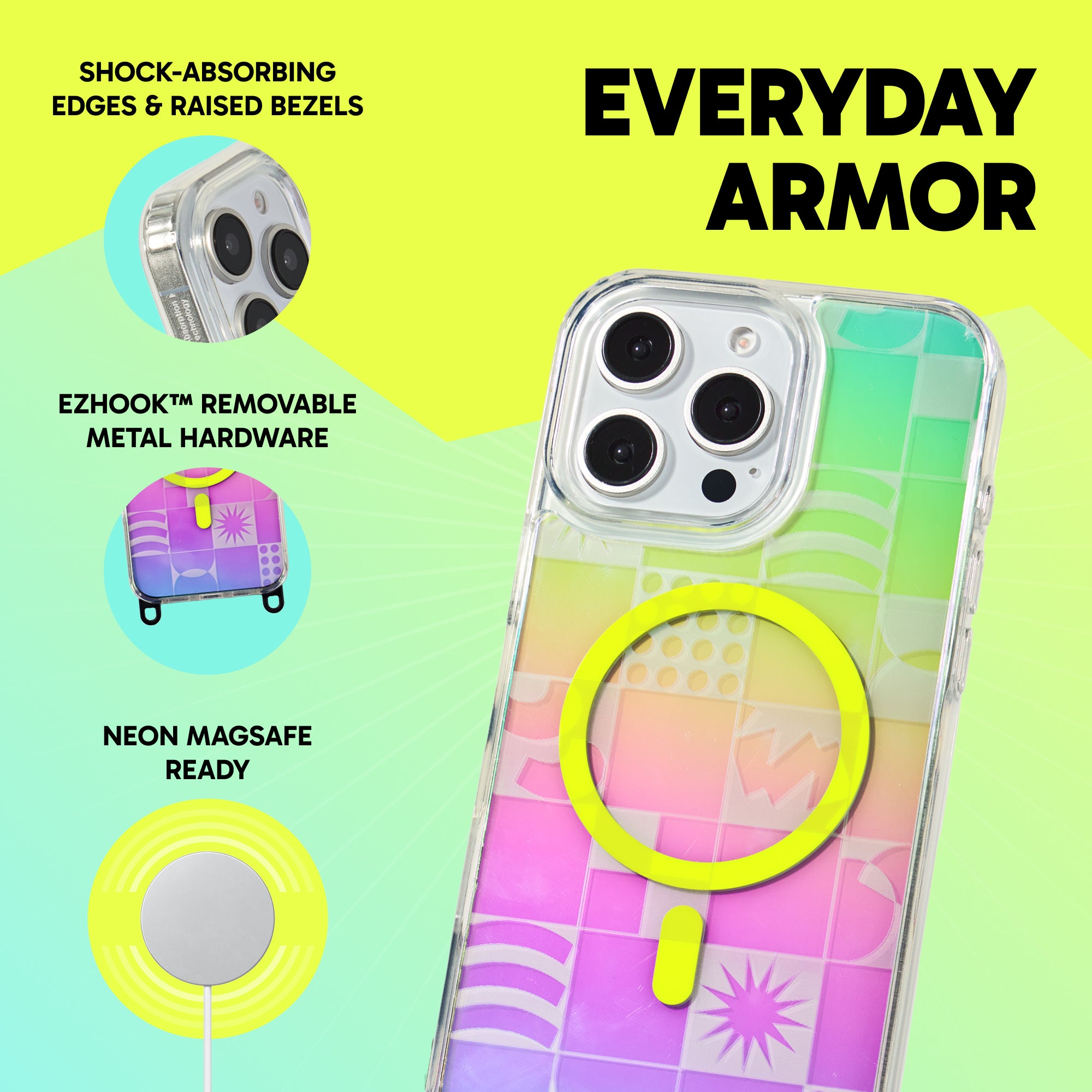 Freehand Case for iPhone 16 Pro Max -  MagSafe & Shockproof Protection w EZ Hook