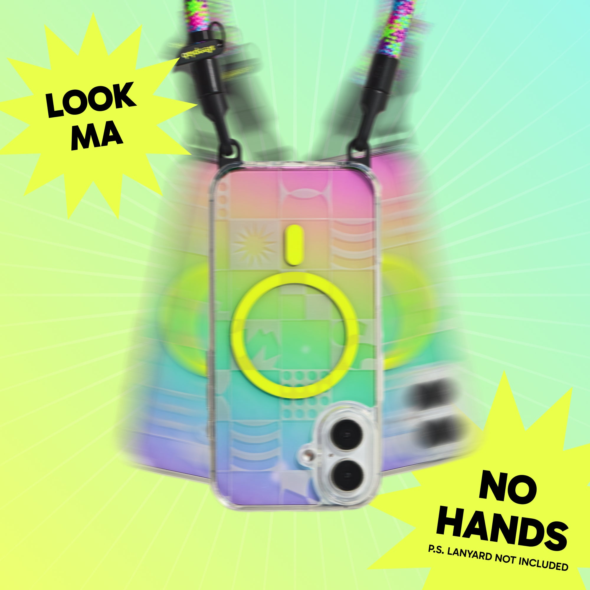 Freehand Case for iPhone 16 -  MagSafe & Shockproof Protection w EZ Hook