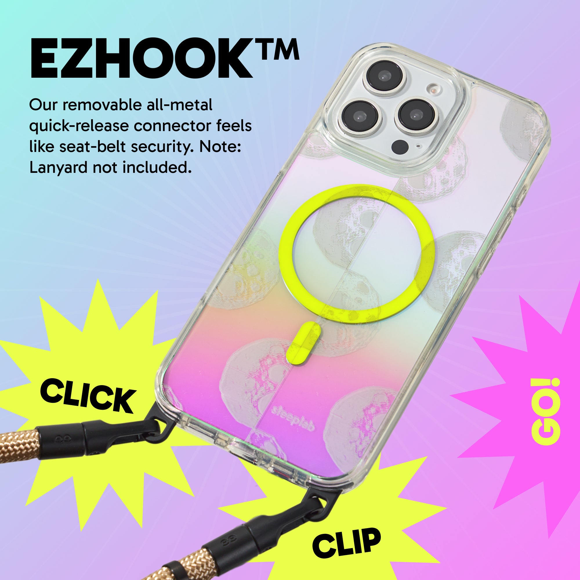 Freehand Case for iPhone 16 Pro Max -  MagSafe & Shockproof Protection w EZ Hook