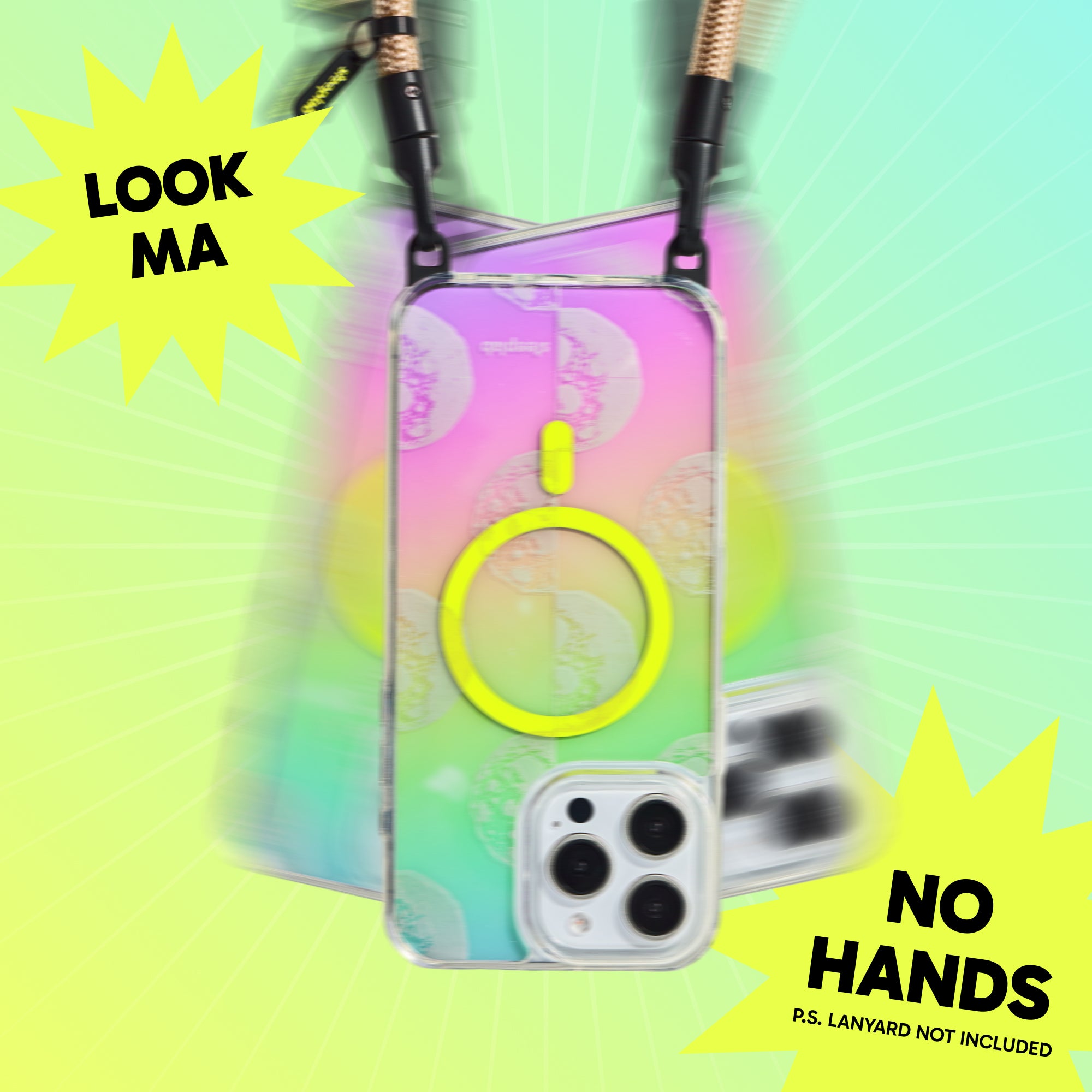 Freehand Case for iPhone 16 Pro -  MagSafe & Shockproof Protection w EZ Hook