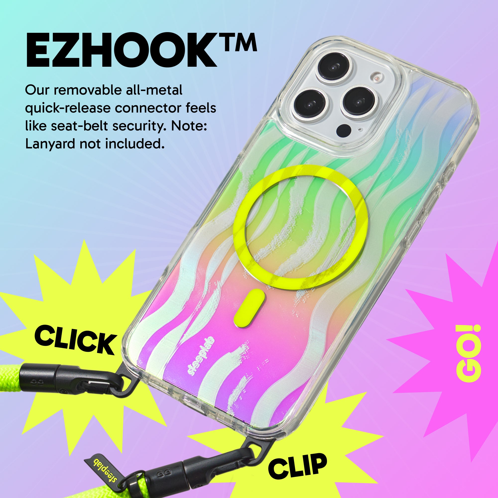 Freehand Case for iPhone 16 Pro Max -  MagSafe & Shockproof Protection w EZ Hook