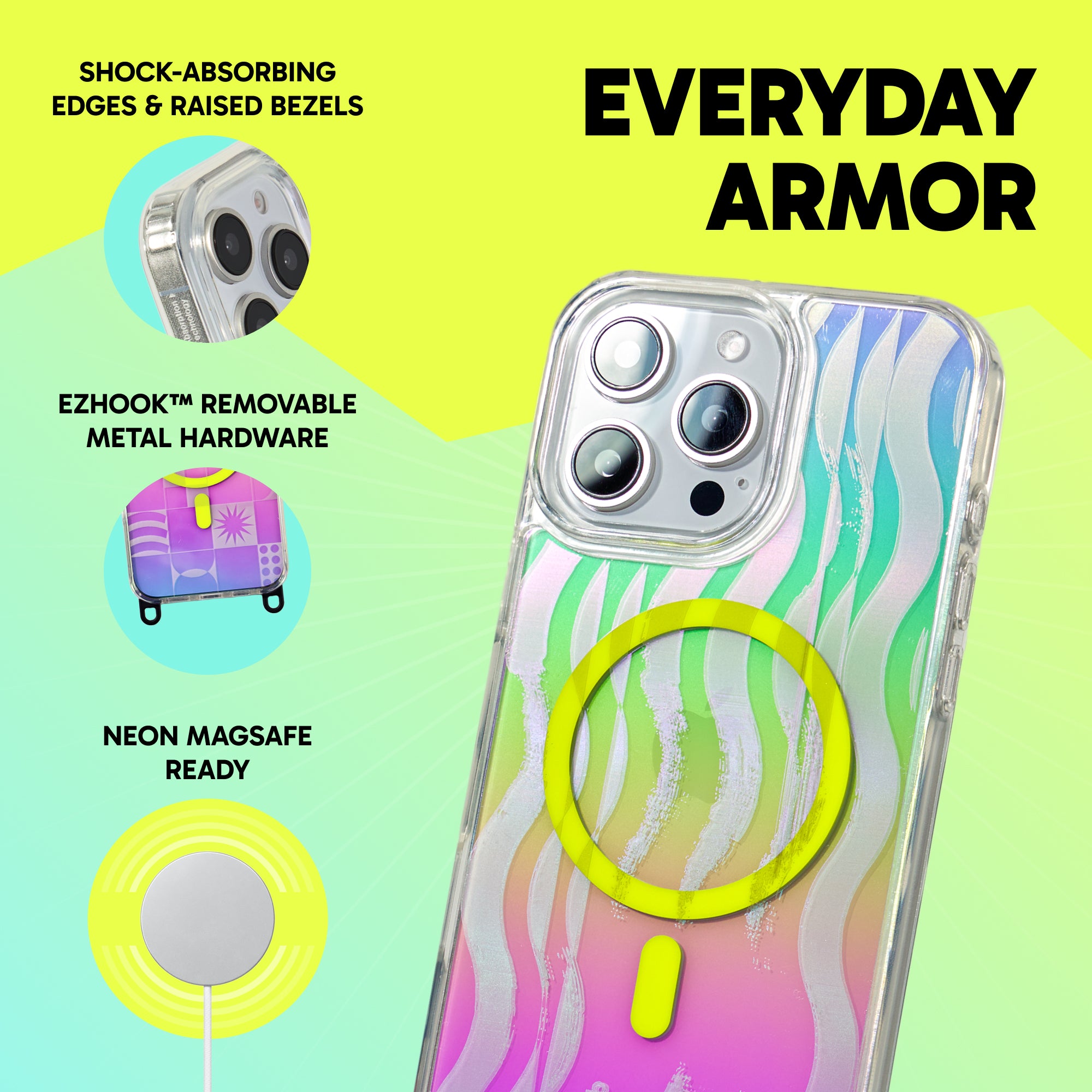 Freehand Case for iPhone 16 Pro -  MagSafe & Shockproof Protection w EZ Hook