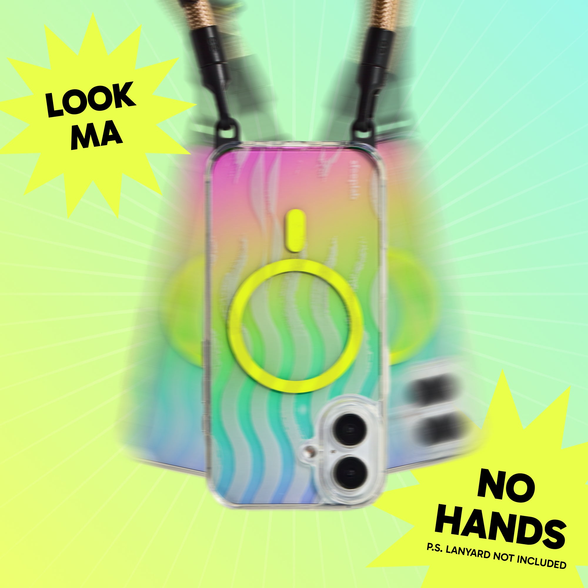 Freehand Case for iPhone 16 Plus -  MagSafe & Shockproof Protection w EZ Hook