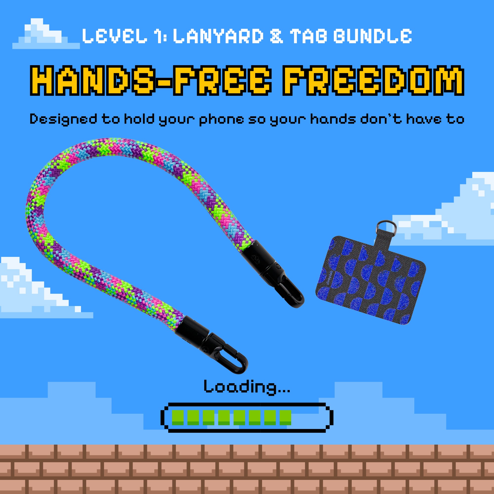 Freehand Baby GoKit - Wrist Lanyard + Phone Tab Bundle