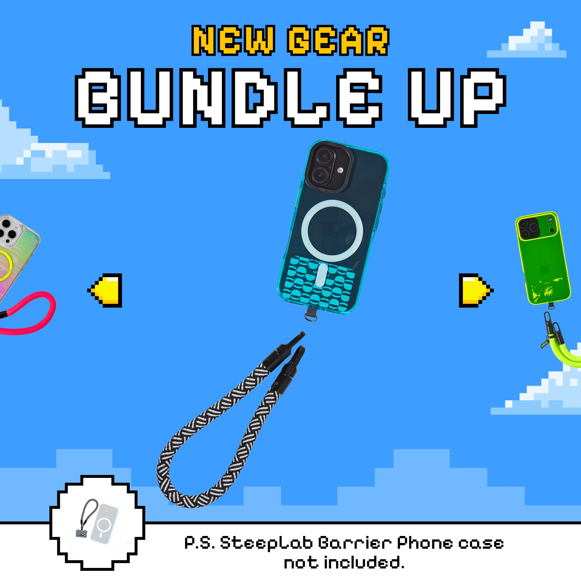 Freehand Baby GoKit - Wrist Lanyard + Phone Tab Bundle