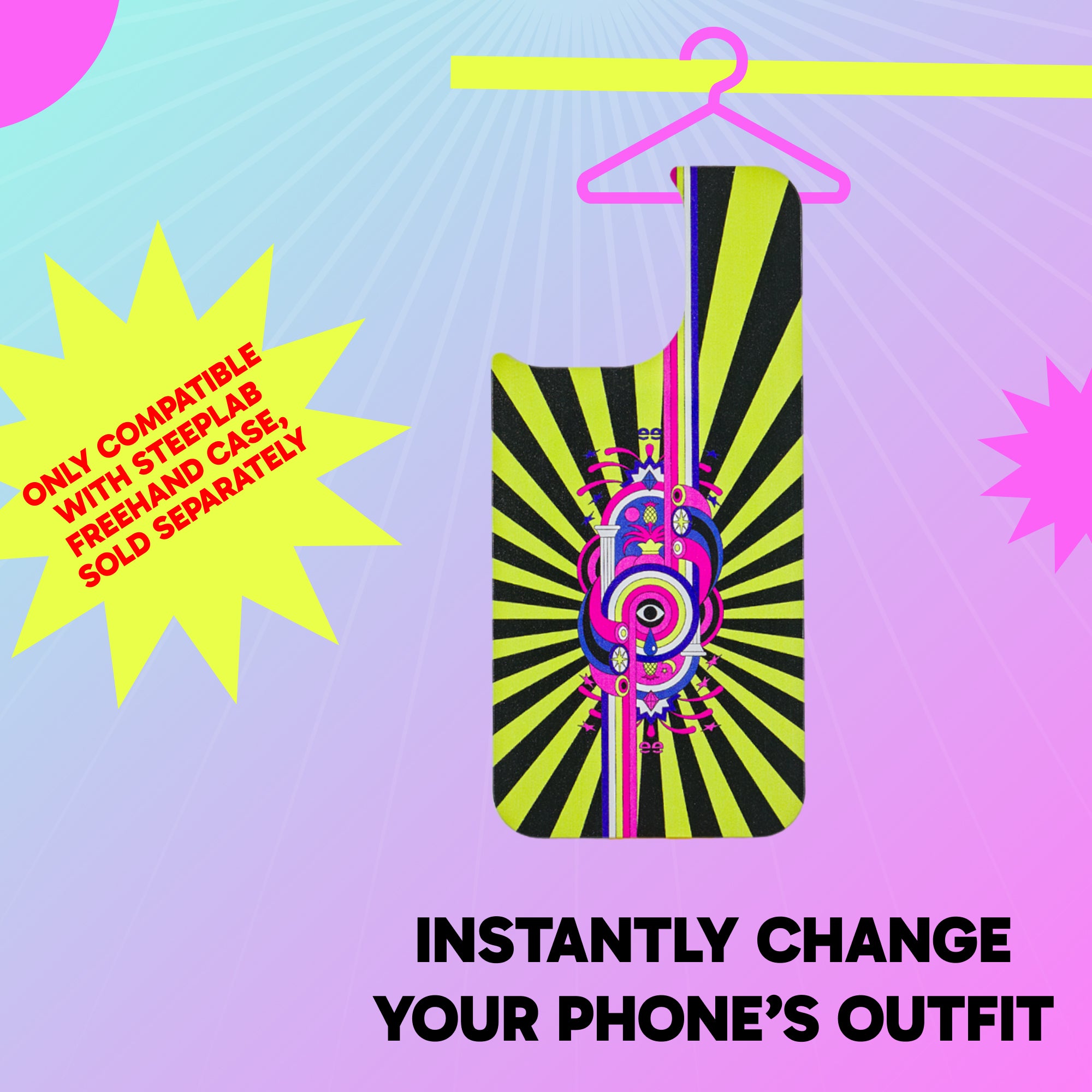 Canvas Cover for FreehandCase - Magnetic Interchangeable Backing for iPhone 16 Pro Max