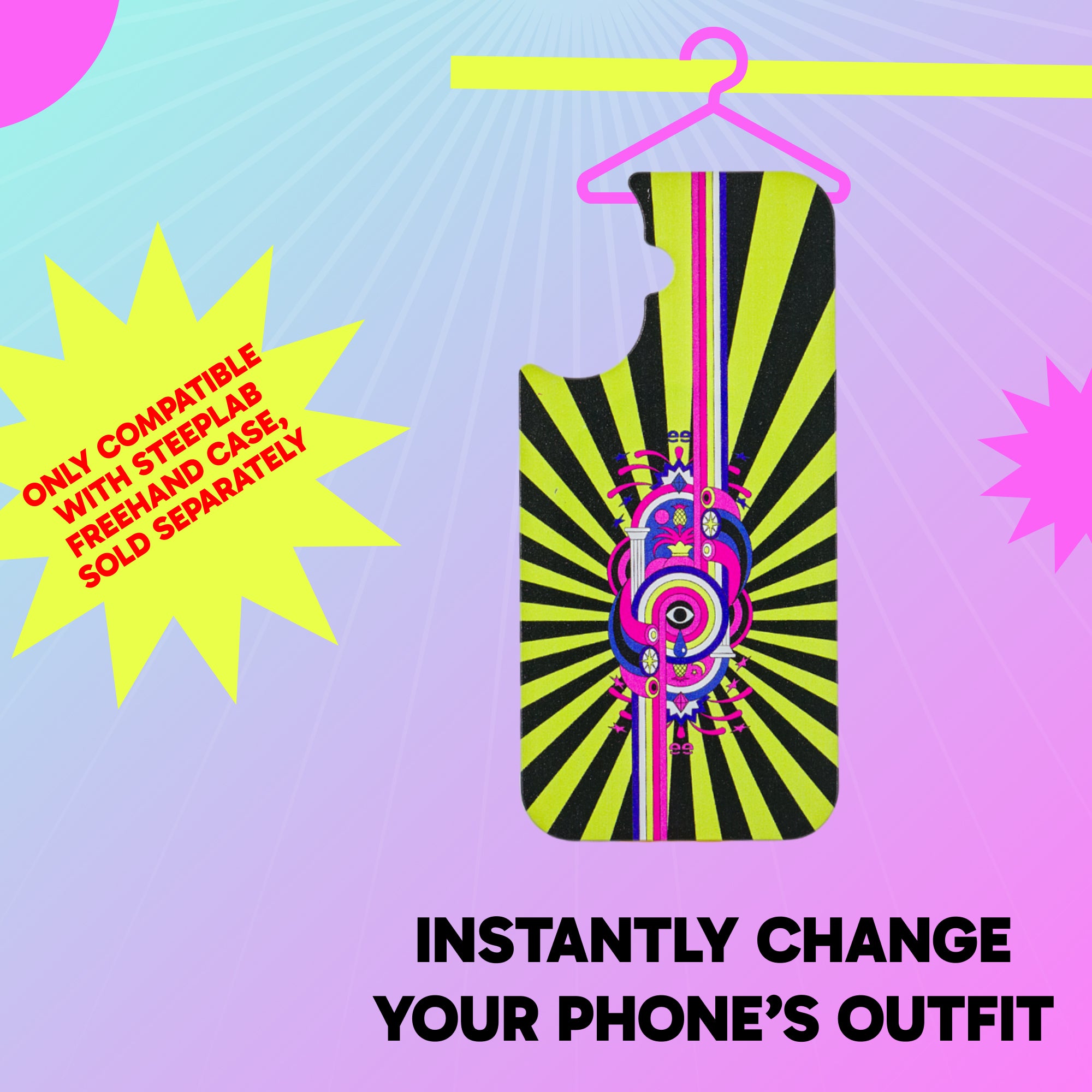 Canvas Cover for FreehandCase - Magnetic Interchangeable Backing for iPhone 16