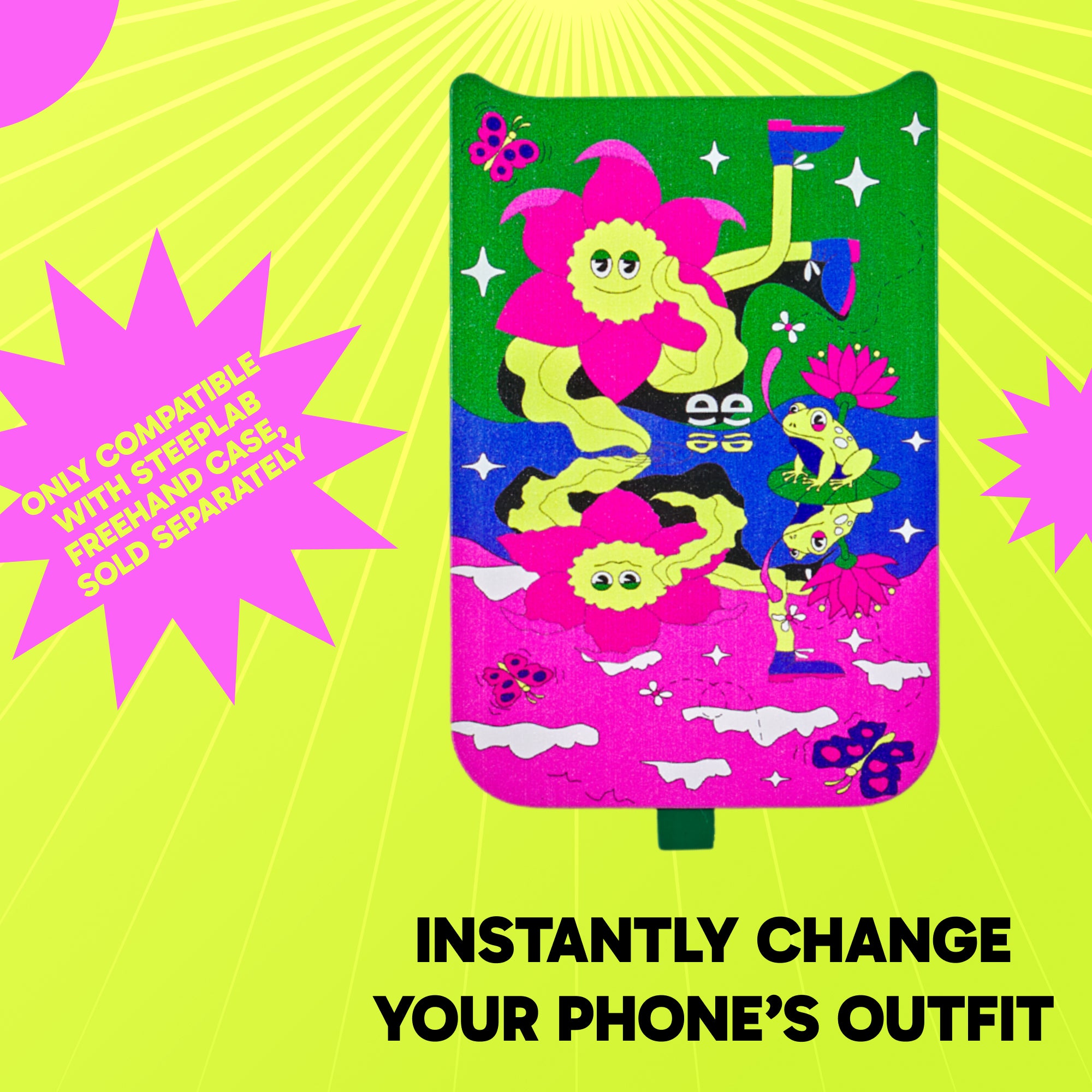 Canvas Cover for FreehandCase - Magnetic Interchangeable Backing for iPhone 17 Pro Max