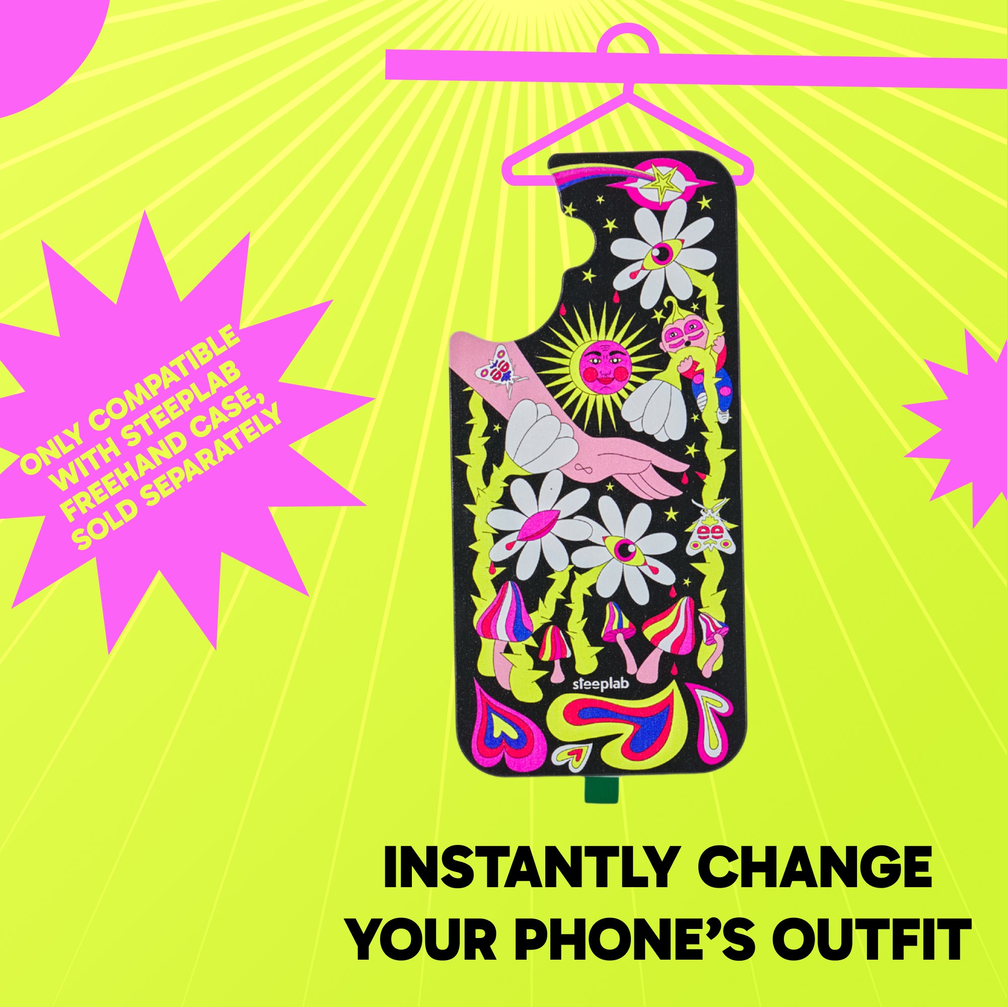 Canvas Cover for FreehandCase - Magnetic Interchangeable Backing for iPhone 17