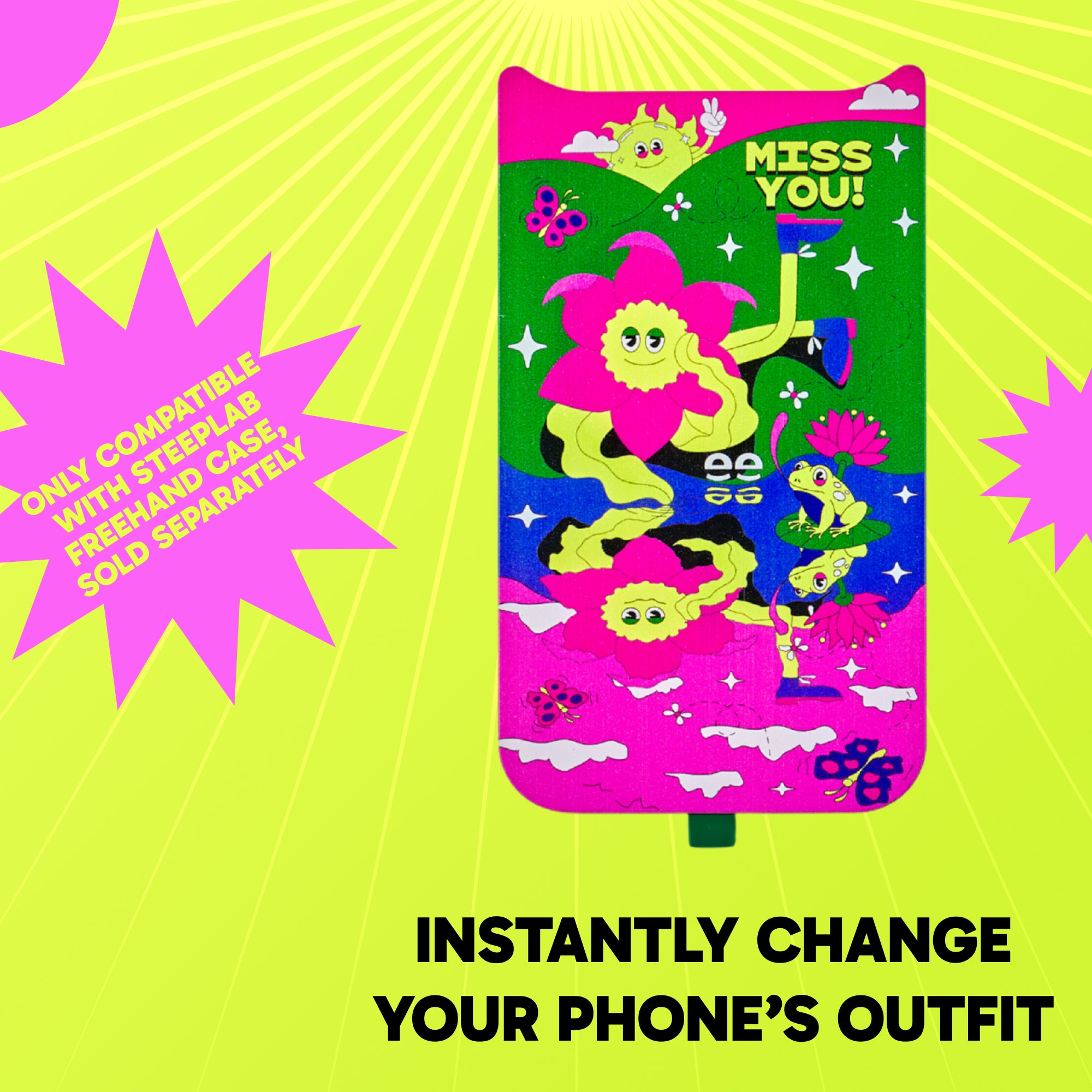 Canvas Cover for FreehandCase - Magnetic Interchangeable Backing for iPhone 17 Air