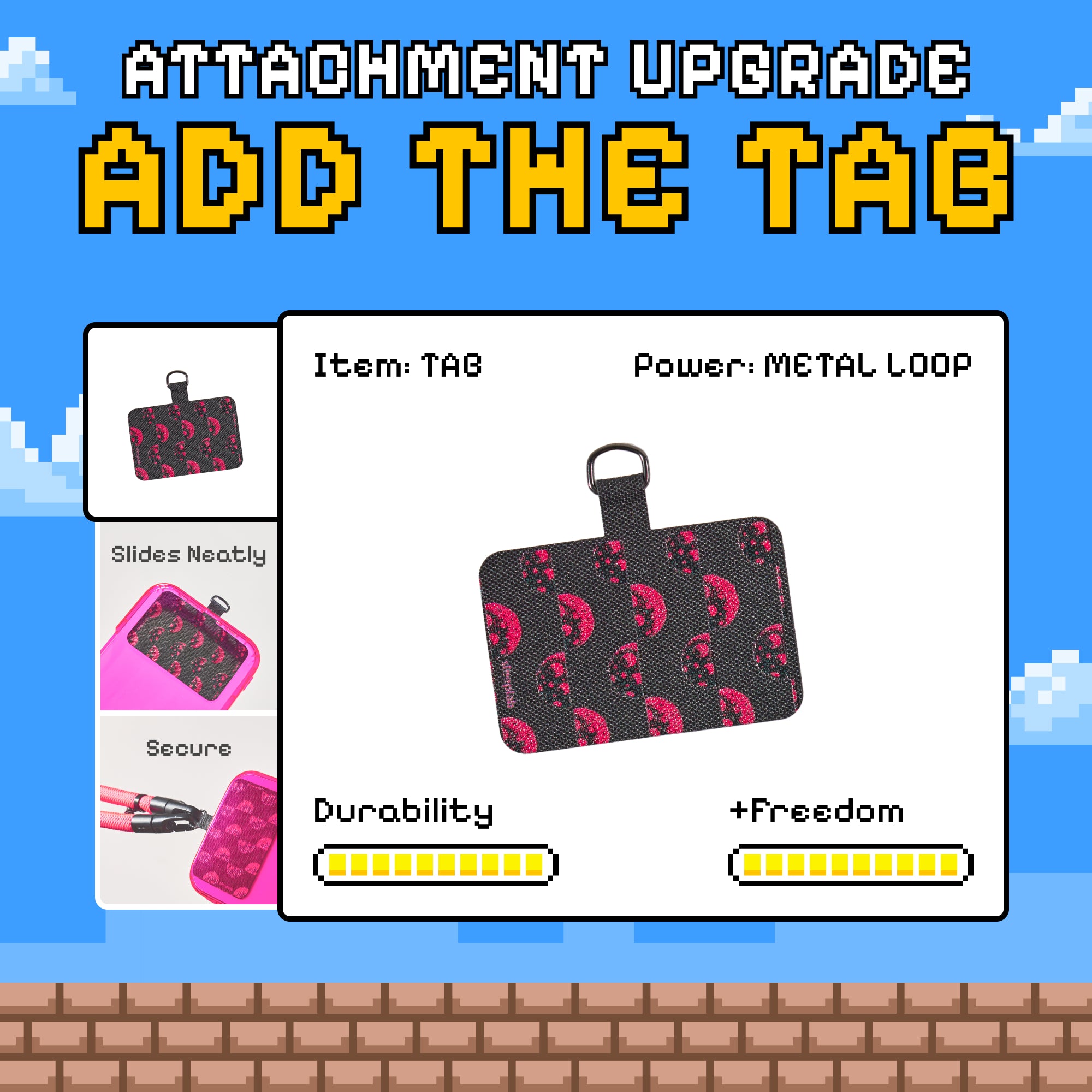 Freehand Baby GoKit - Wrist Lanyard + Phone Tab Bundle