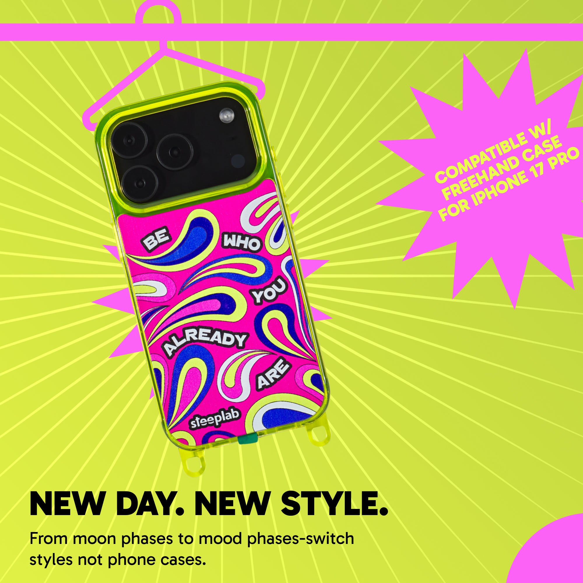 Canvas Cover for FreehandCase - Magnetic Interchangeable Backing for iPhone 17 Pro