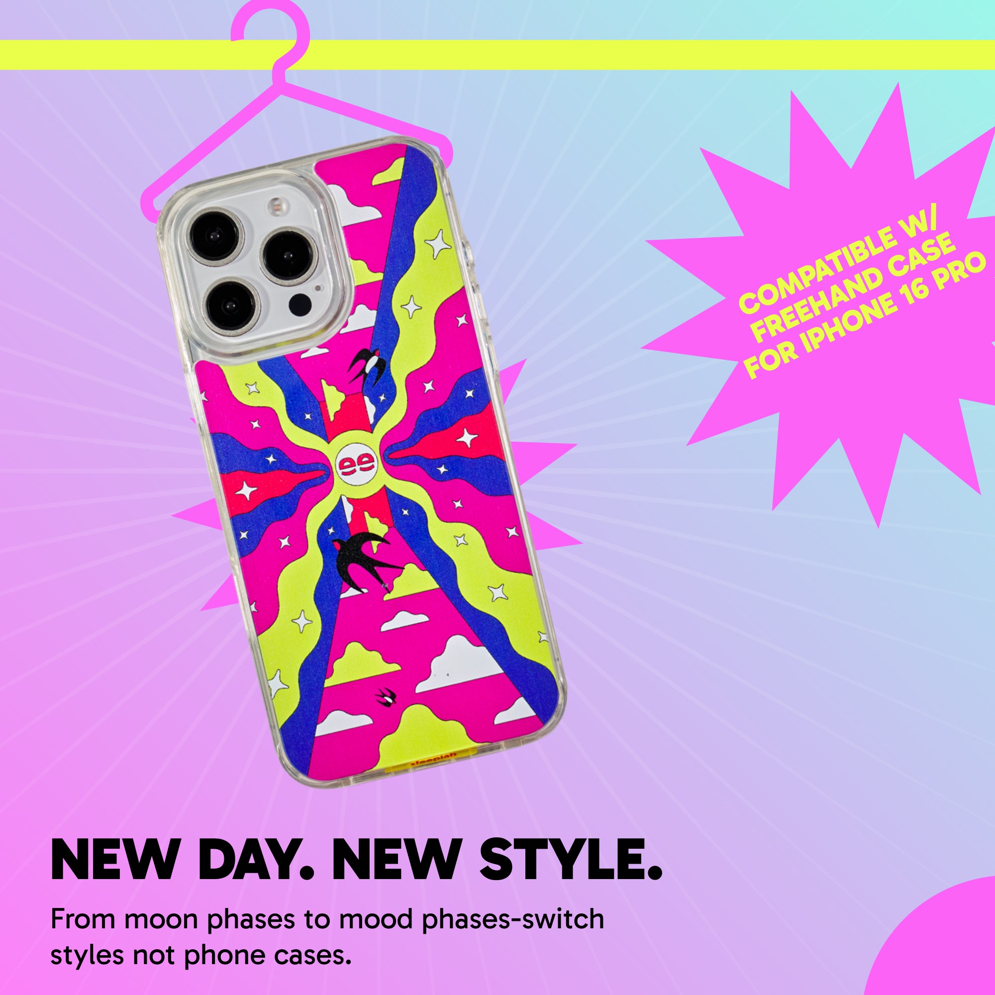 Canvas Cover for FreehandCase - Magnetic Interchangeable Backing for iPhone 16 Pro