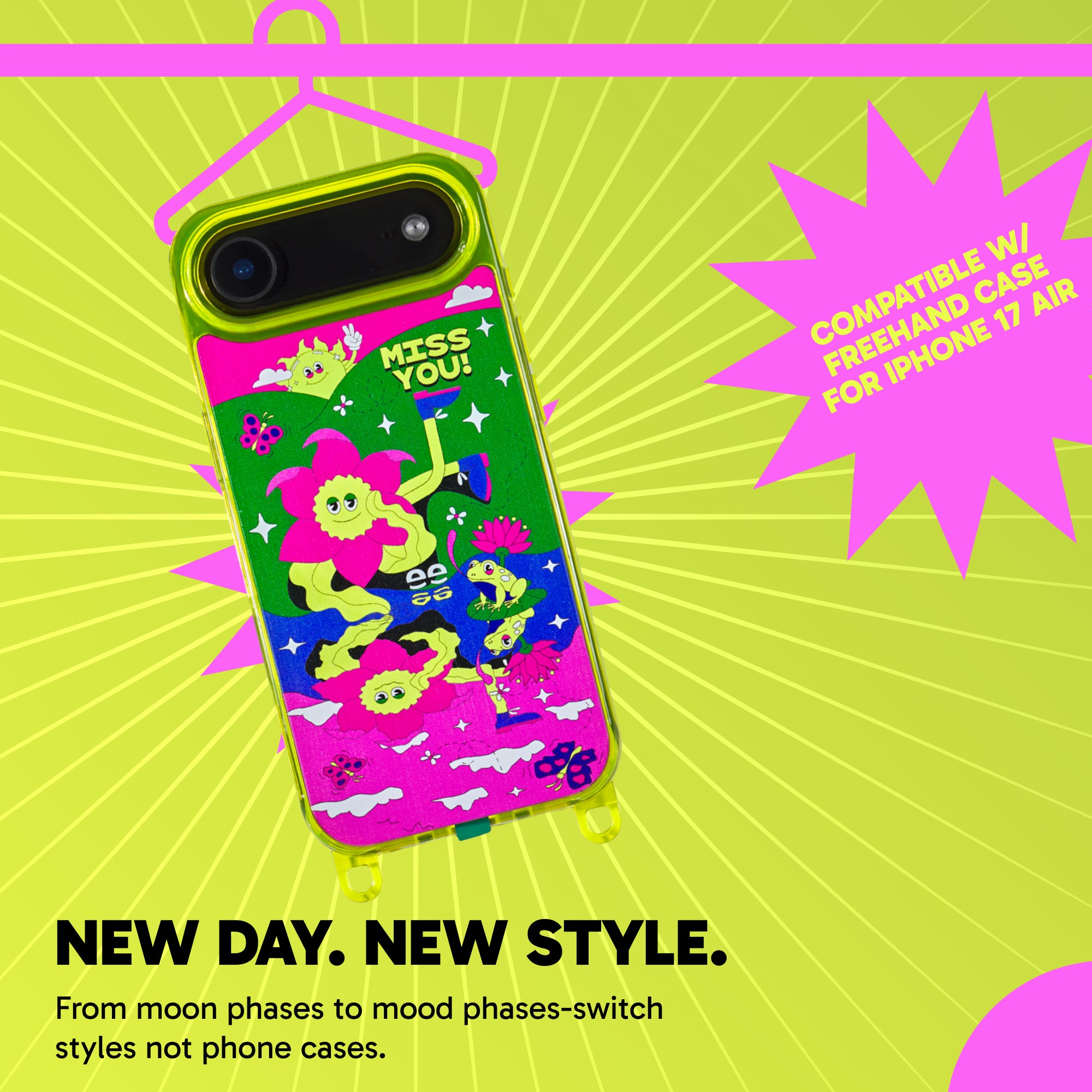 Canvas Cover for FreehandCase - Magnetic Interchangeable Backing for iPhone 17 Air