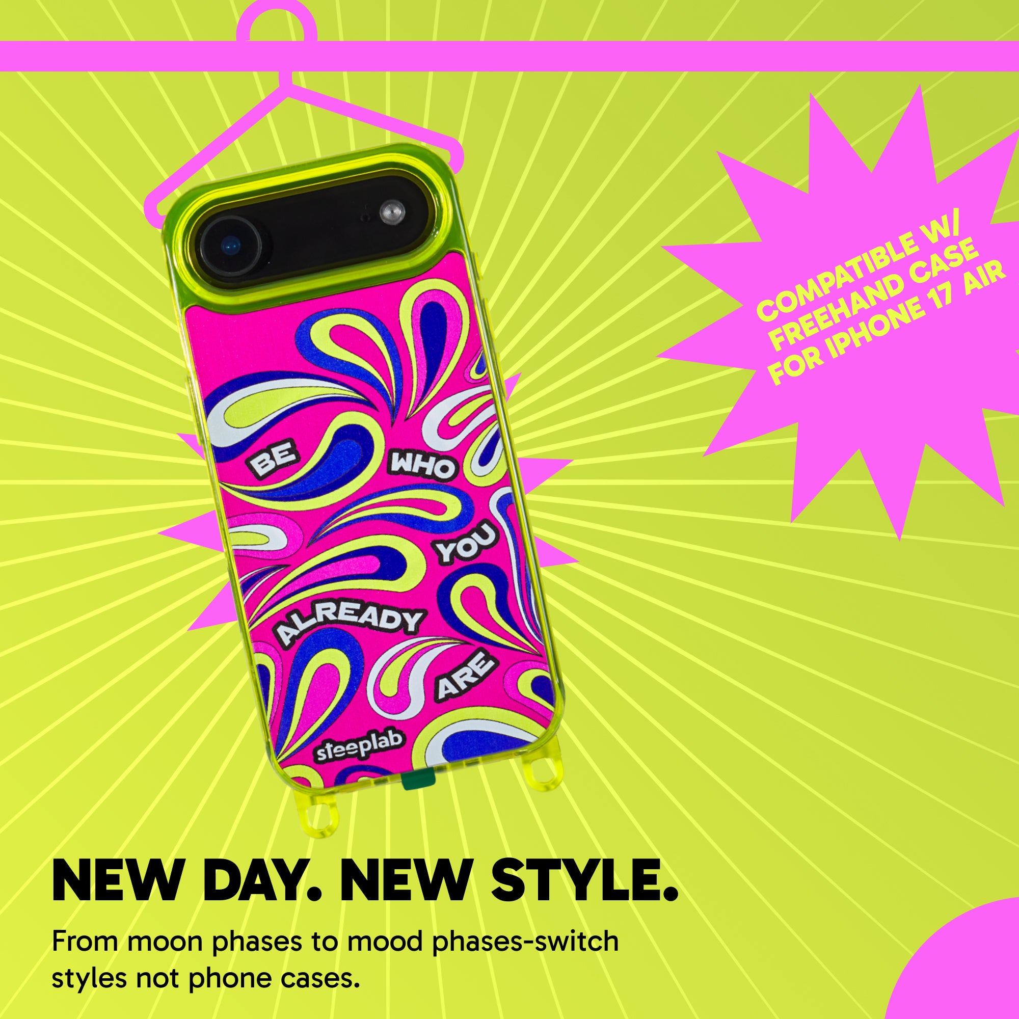 Canvas Cover for FreehandCase - Magnetic Interchangeable Backing for iPhone 17 Air