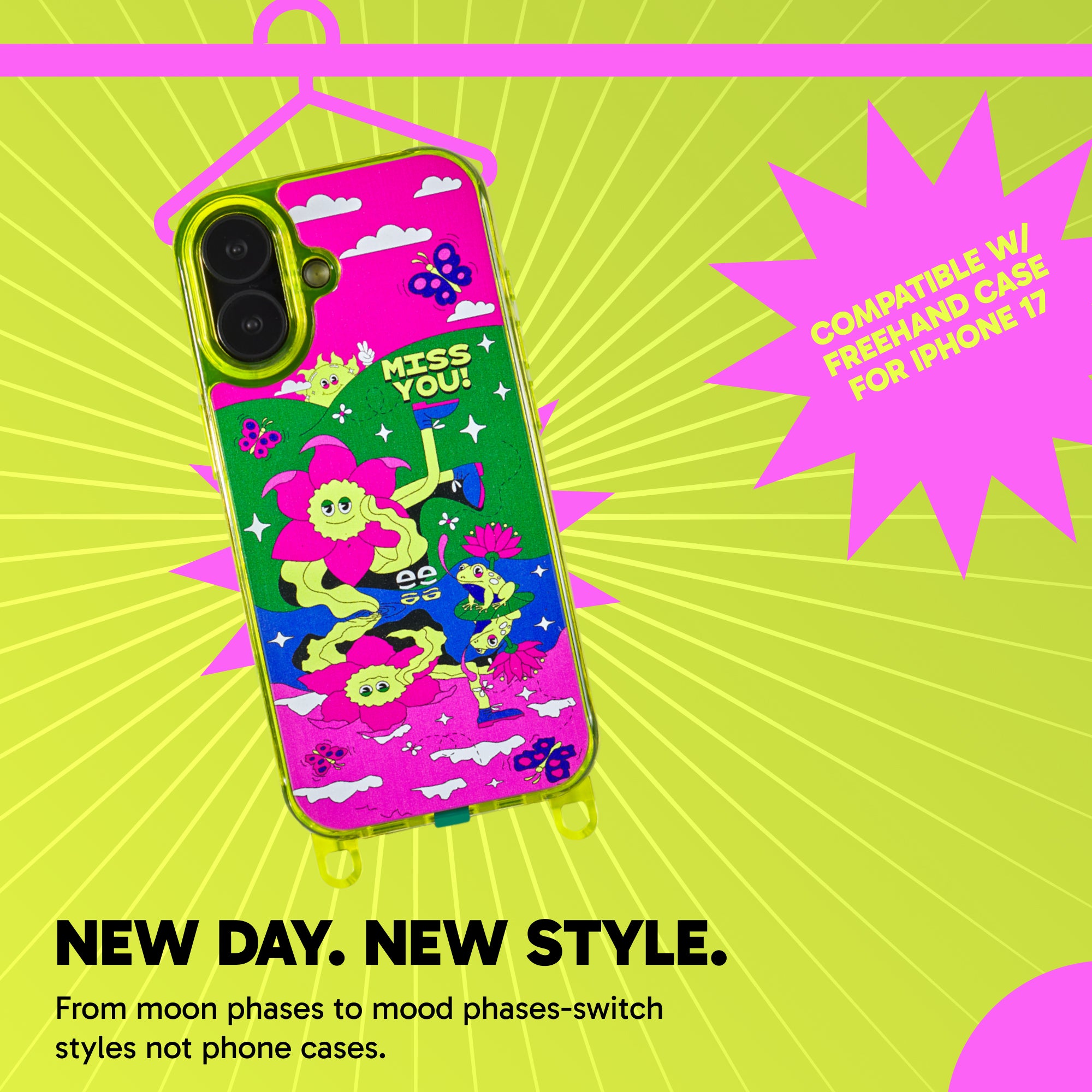 Canvas Cover for FreehandCase - Magnetic Interchangeable Backing for iPhone 17