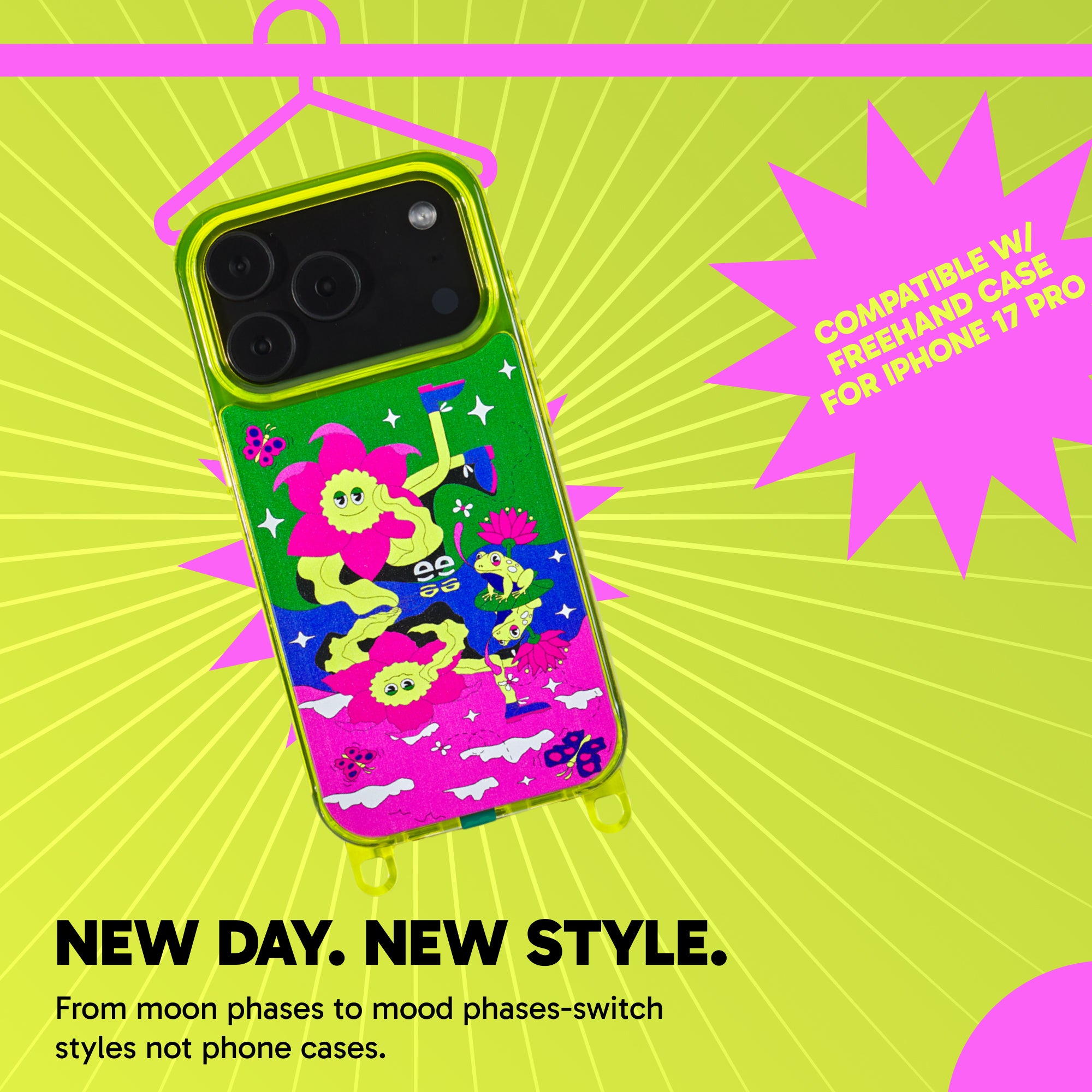 Canvas Cover for FreehandCase - Magnetic Interchangeable Backing for iPhone 17 Pro