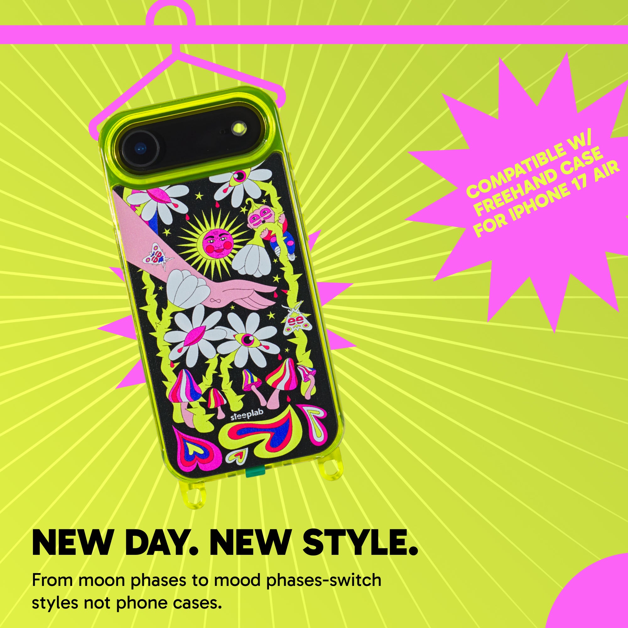 Canvas Cover for FreehandCase - Magnetic Interchangeable Backing for iPhone 17 Air