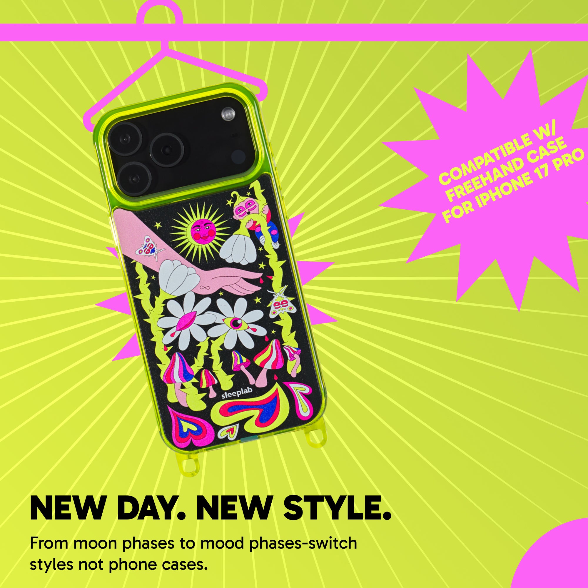 Canvas Cover for FreehandCase - Magnetic Interchangeable Backing for iPhone 17 Pro