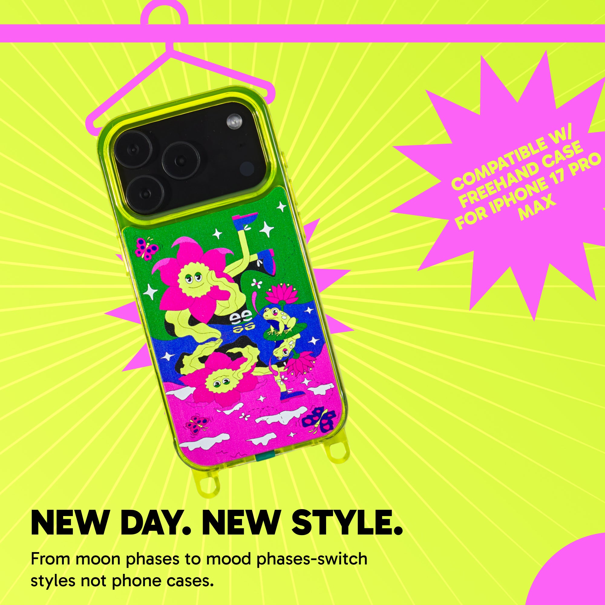 Canvas Cover for FreehandCase - Magnetic Interchangeable Backing for iPhone 17 Pro Max