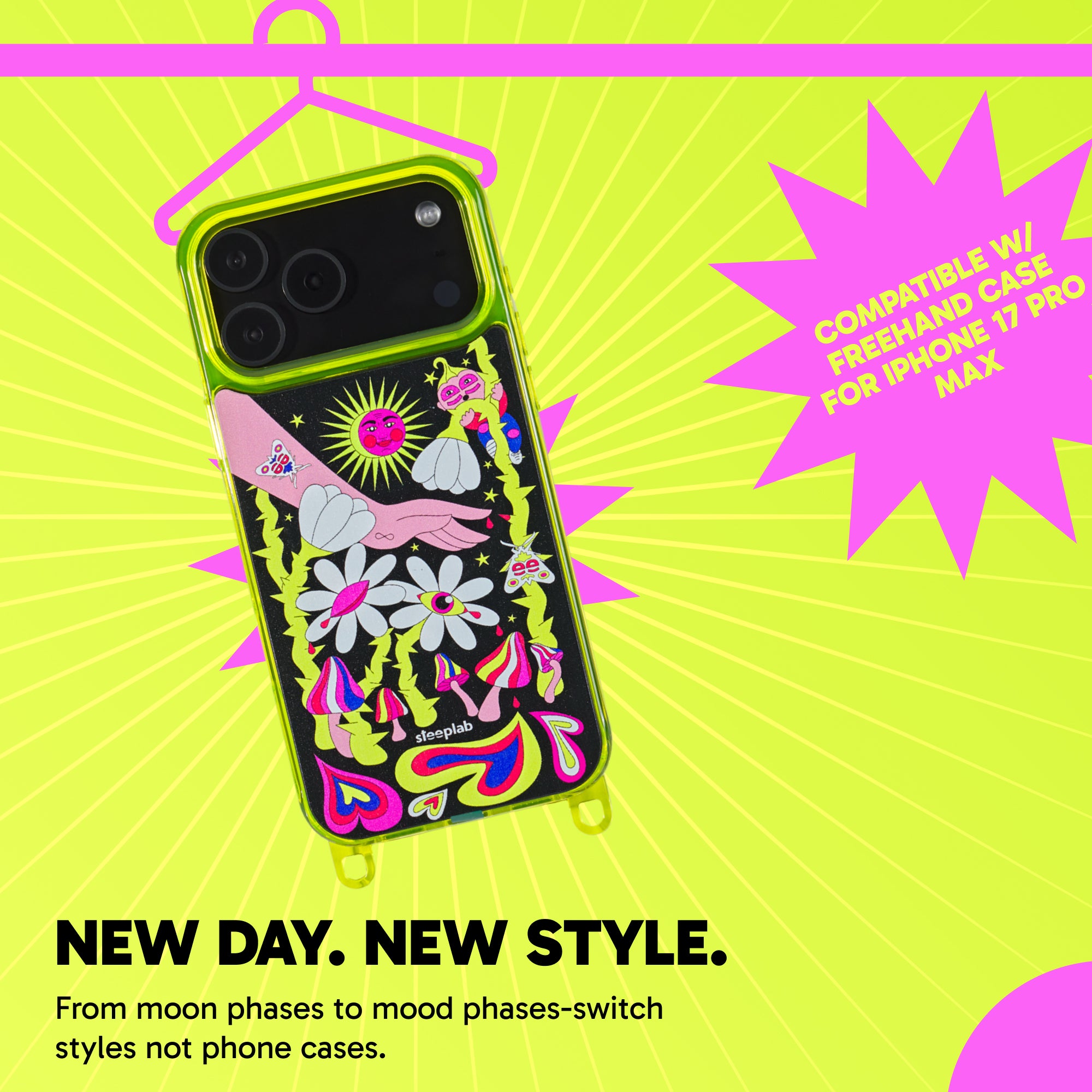 Canvas Cover for FreehandCase - Magnetic Interchangeable Backing for iPhone 17 Pro Max