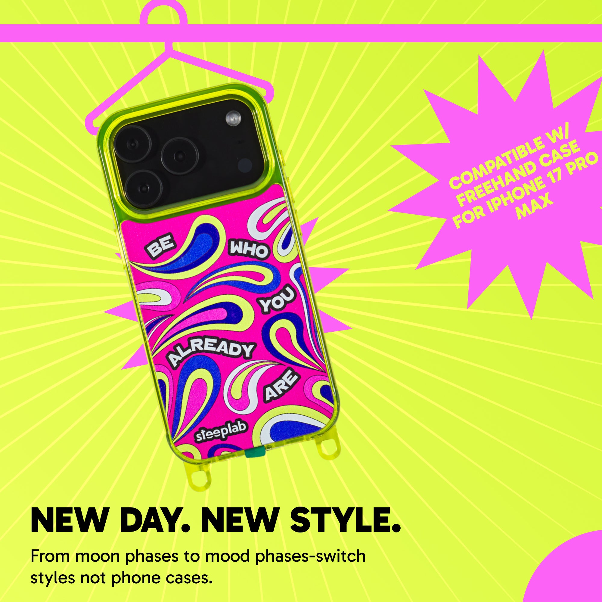 Canvas Cover for FreehandCase - Magnetic Interchangeable Backing for iPhone 17 Pro Max