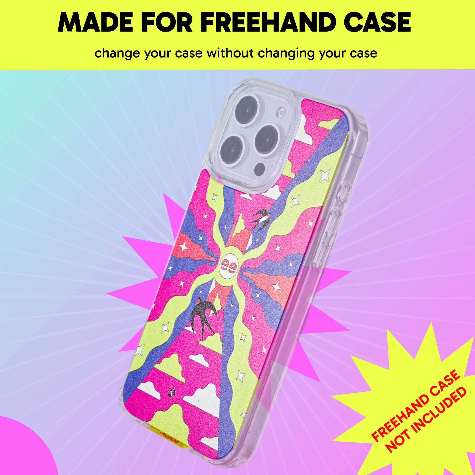 Canvas Cover for FreehandCase - Magnetic Interchangeable Backing for iPhone 16 Pro