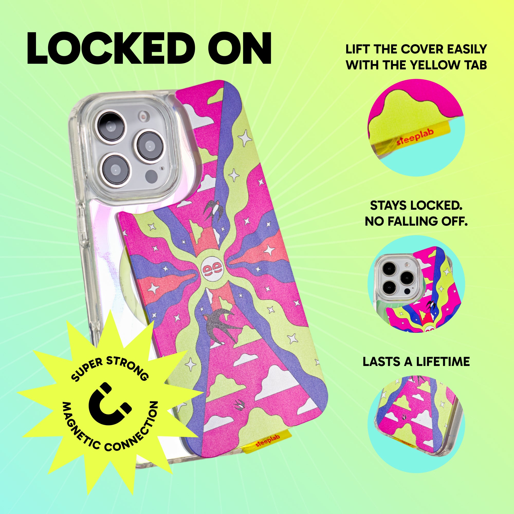 Freehand Case + Canvas Cover Bundle for iPhone 16 Pro Max - Magnetic Interchangeable Cover