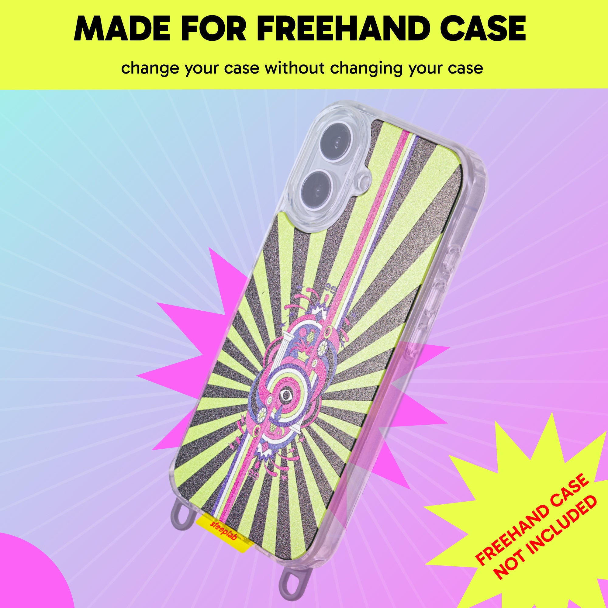 Canvas Cover for FreehandCase - Magnetic Interchangeable Backing for iPhone 16