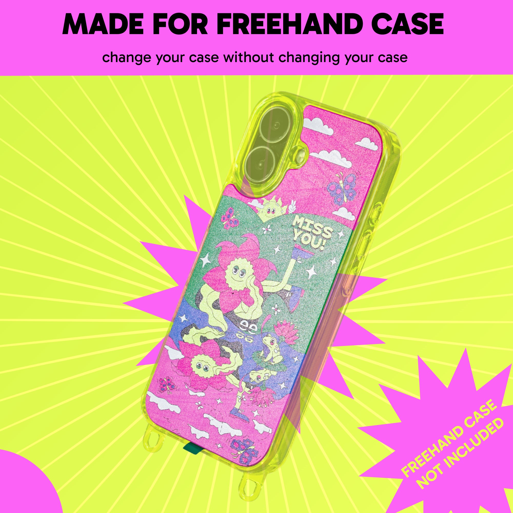 Canvas Cover for FreehandCase - Magnetic Interchangeable Backing for iPhone 17