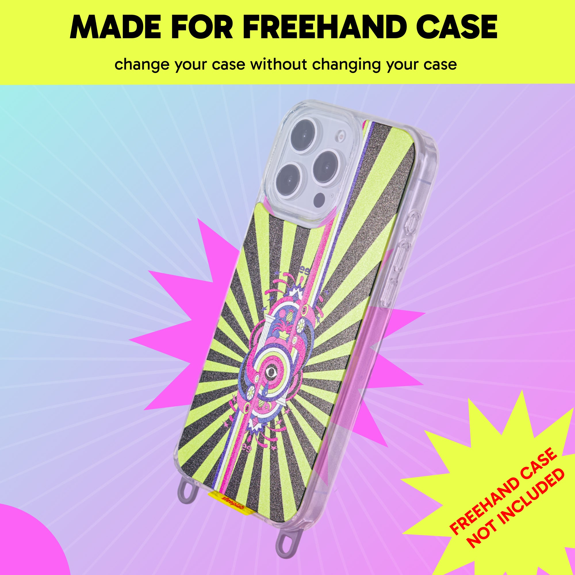 Canvas Cover for FreehandCase - Magnetic Interchangeable Backing for iPhone 16 Pro Max