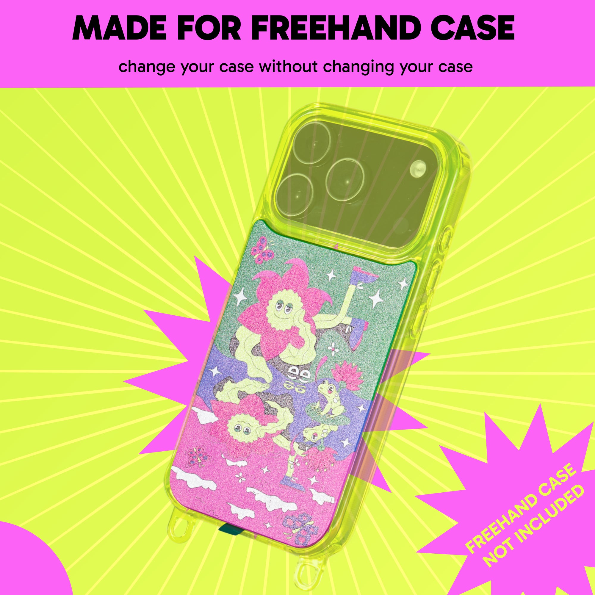 Canvas Cover for FreehandCase - Magnetic Interchangeable Backing for iPhone 17 Pro