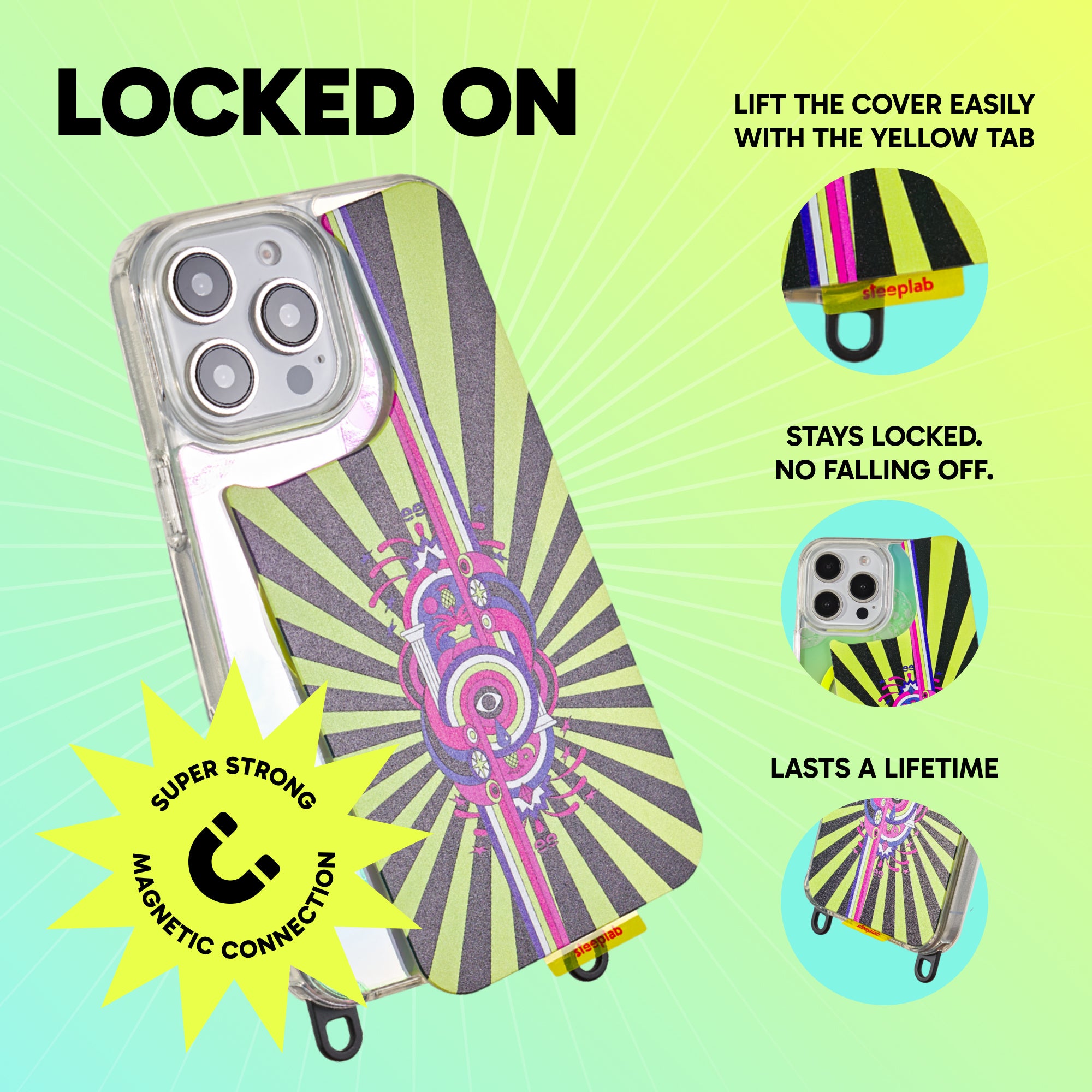 Freehand Case + Canvas Cover Bundle for iPhone 16 Pro Max - Magnetic Interchangeable Cover