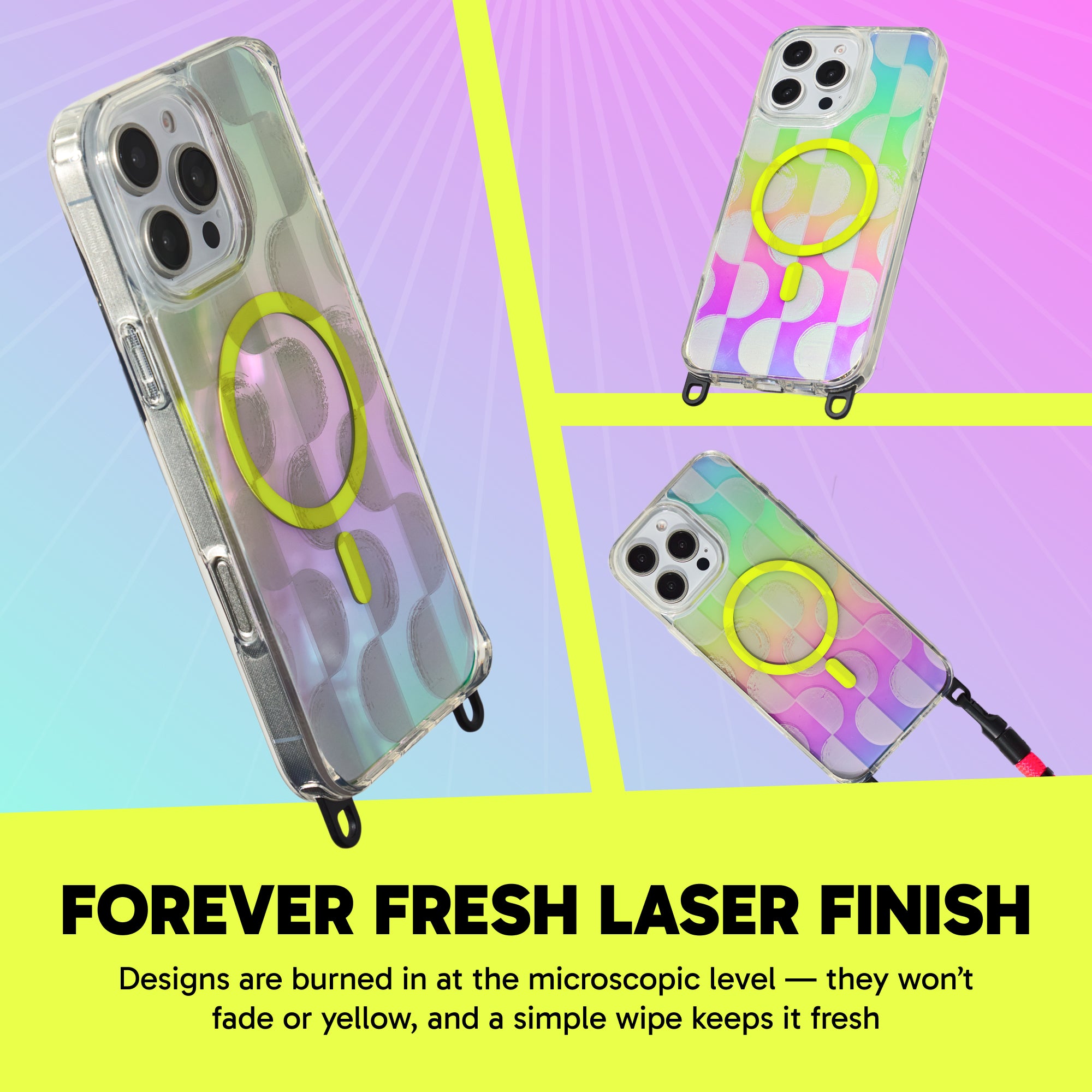 Freehand Case + Canvas Cover Bundle for iPhone 16 Pro - Magnetic Interchangeable Cover