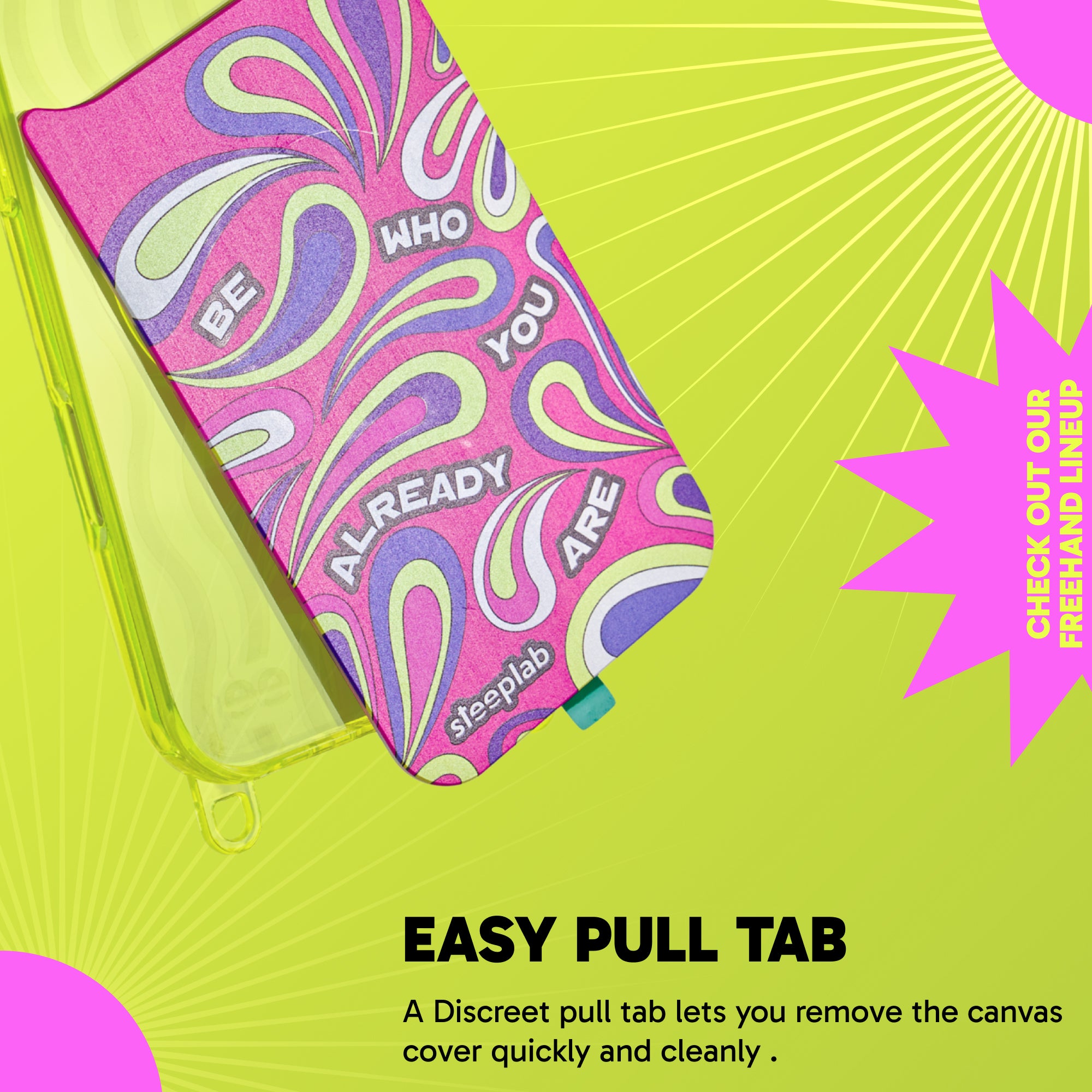 Canvas Cover for FreehandCase - Magnetic Interchangeable Backing for iPhone 17 Air