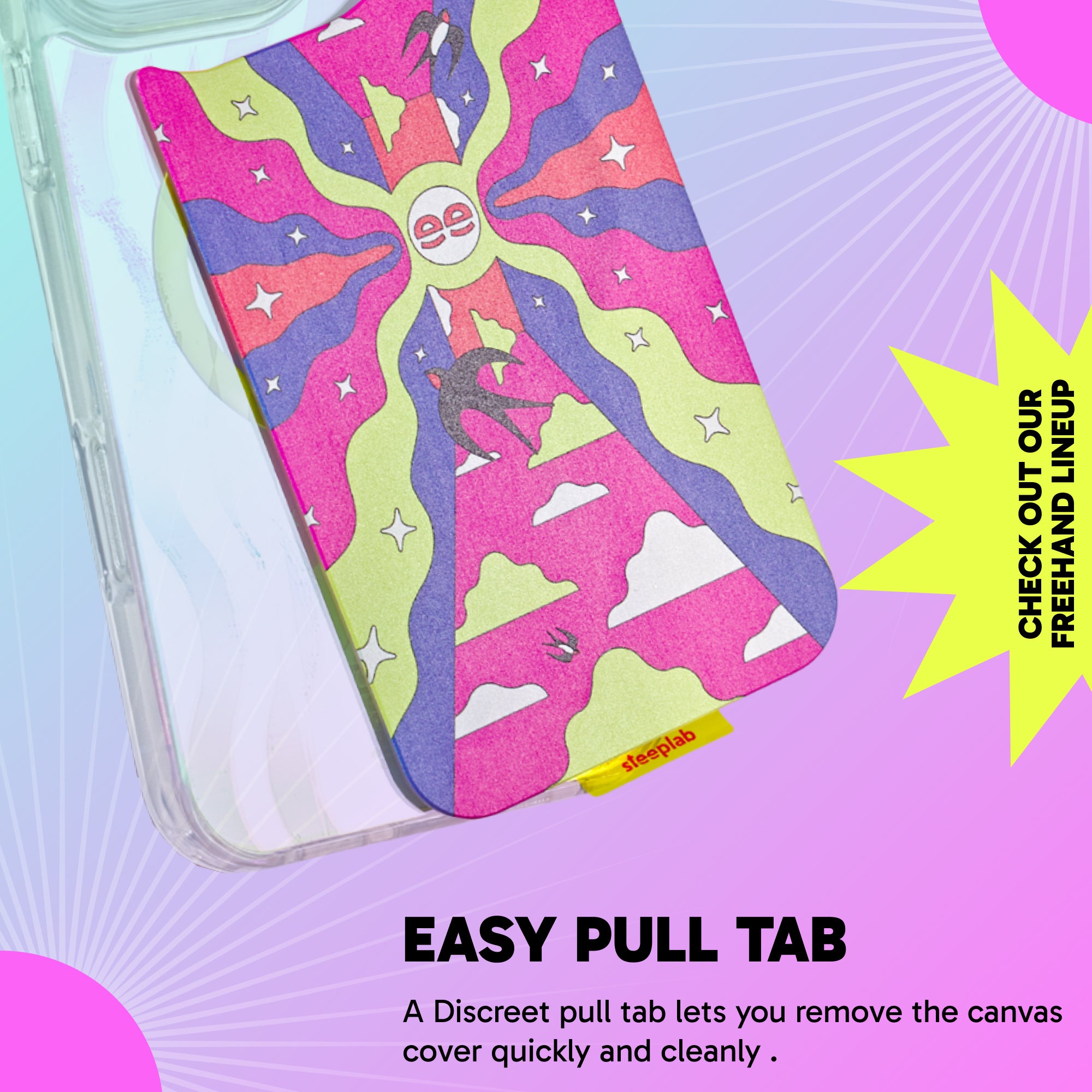 Canvas Cover for FreehandCase - Magnetic Interchangeable Backing for iPhone 16 Pro Max