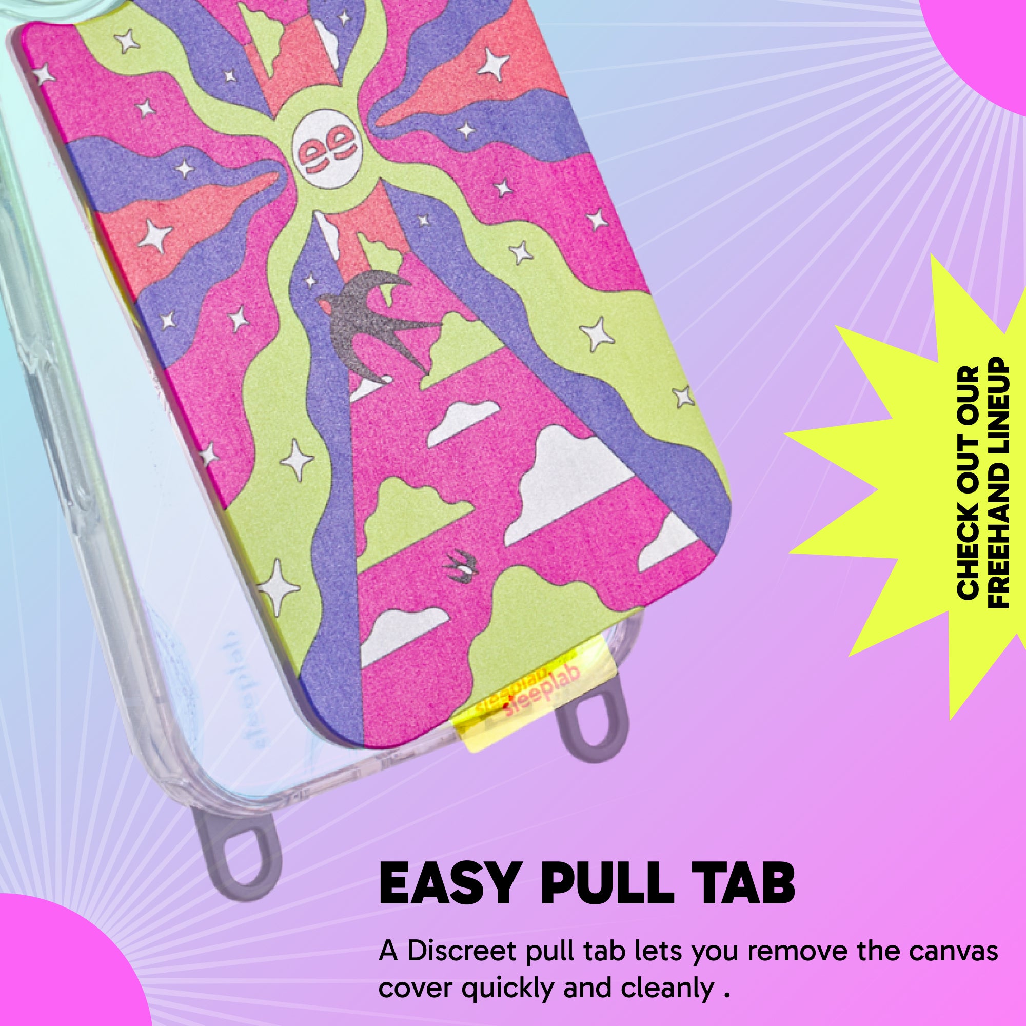 Canvas Cover for FreehandCase - Magnetic Interchangeable Backing for iPhone 16