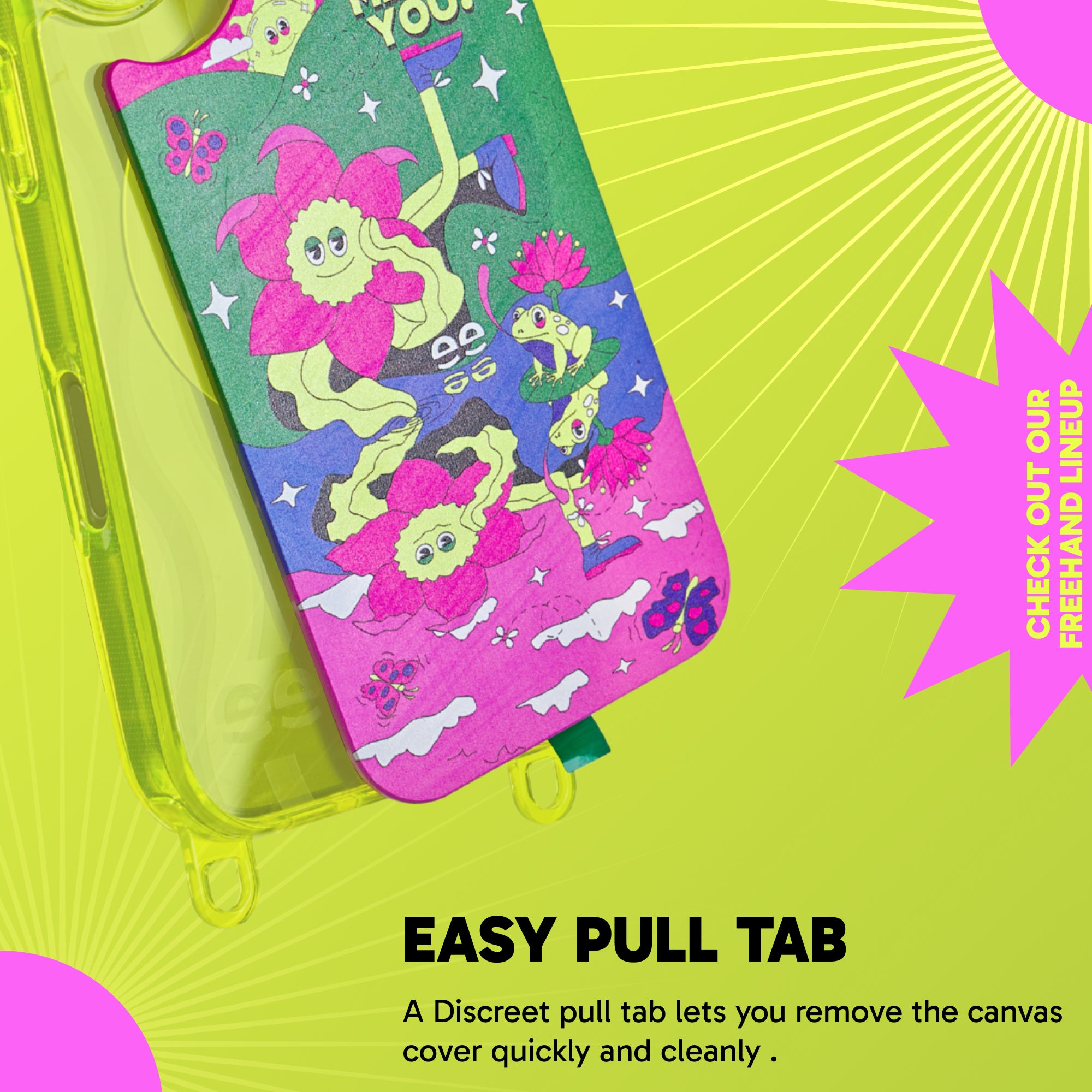 Canvas Cover for FreehandCase - Magnetic Interchangeable Backing for iPhone 17