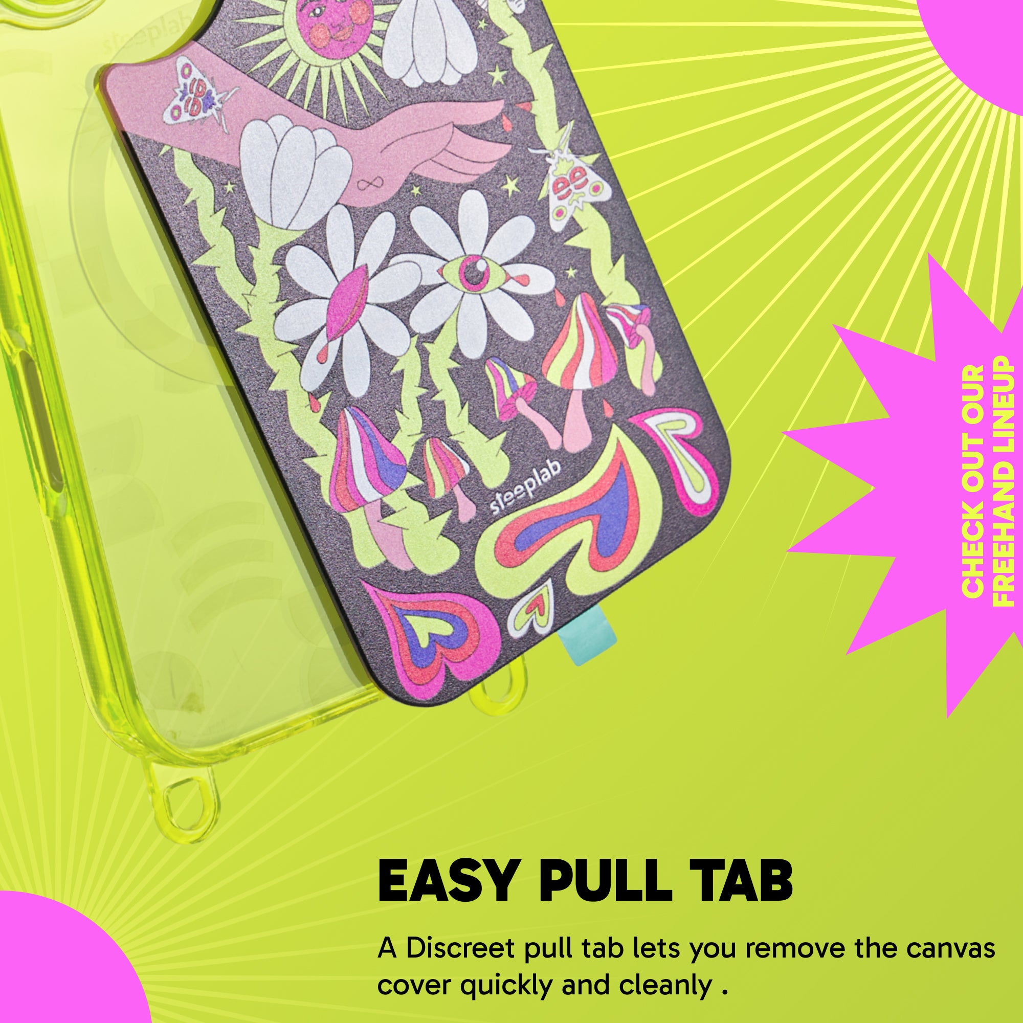 Canvas Cover for FreehandCase - Magnetic Interchangeable Backing for iPhone 17