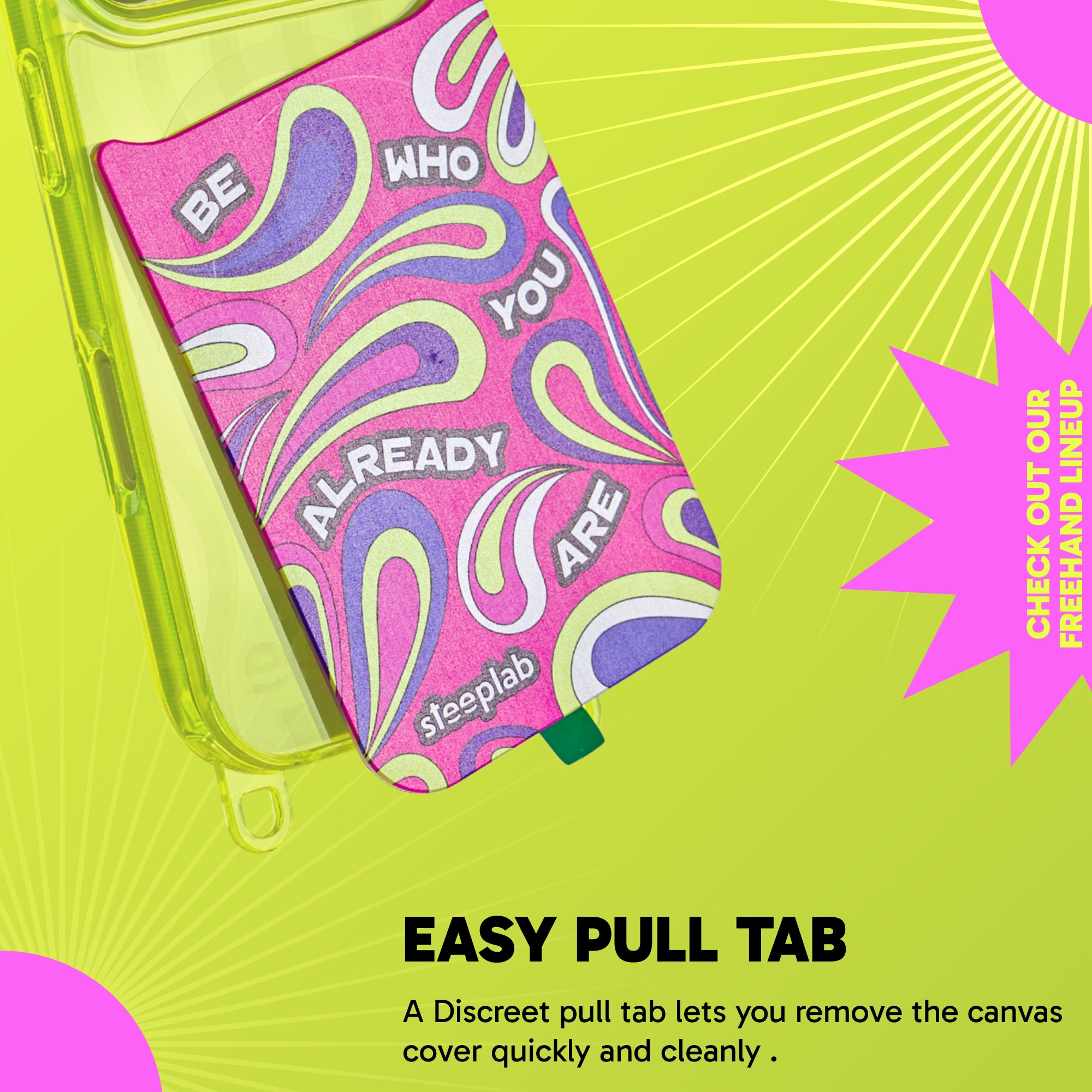 Canvas Cover for FreehandCase - Magnetic Interchangeable Backing for iPhone 17 Pro