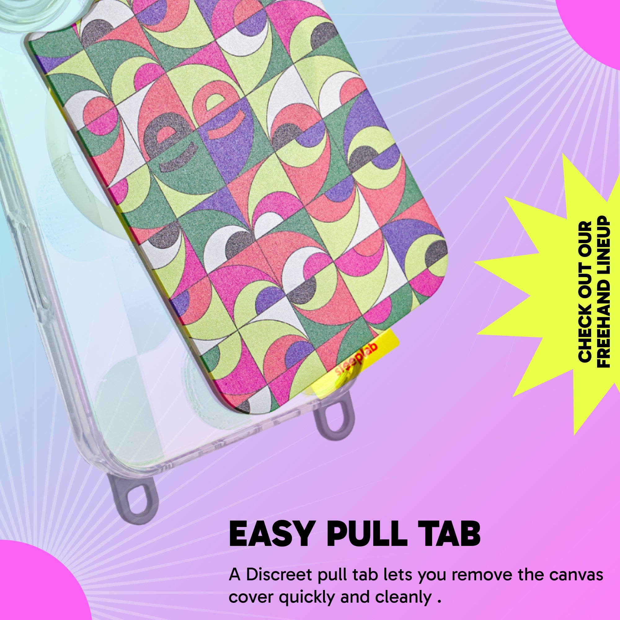 Canvas Cover for FreehandCase - Magnetic Interchangeable Backing for iPhone 16