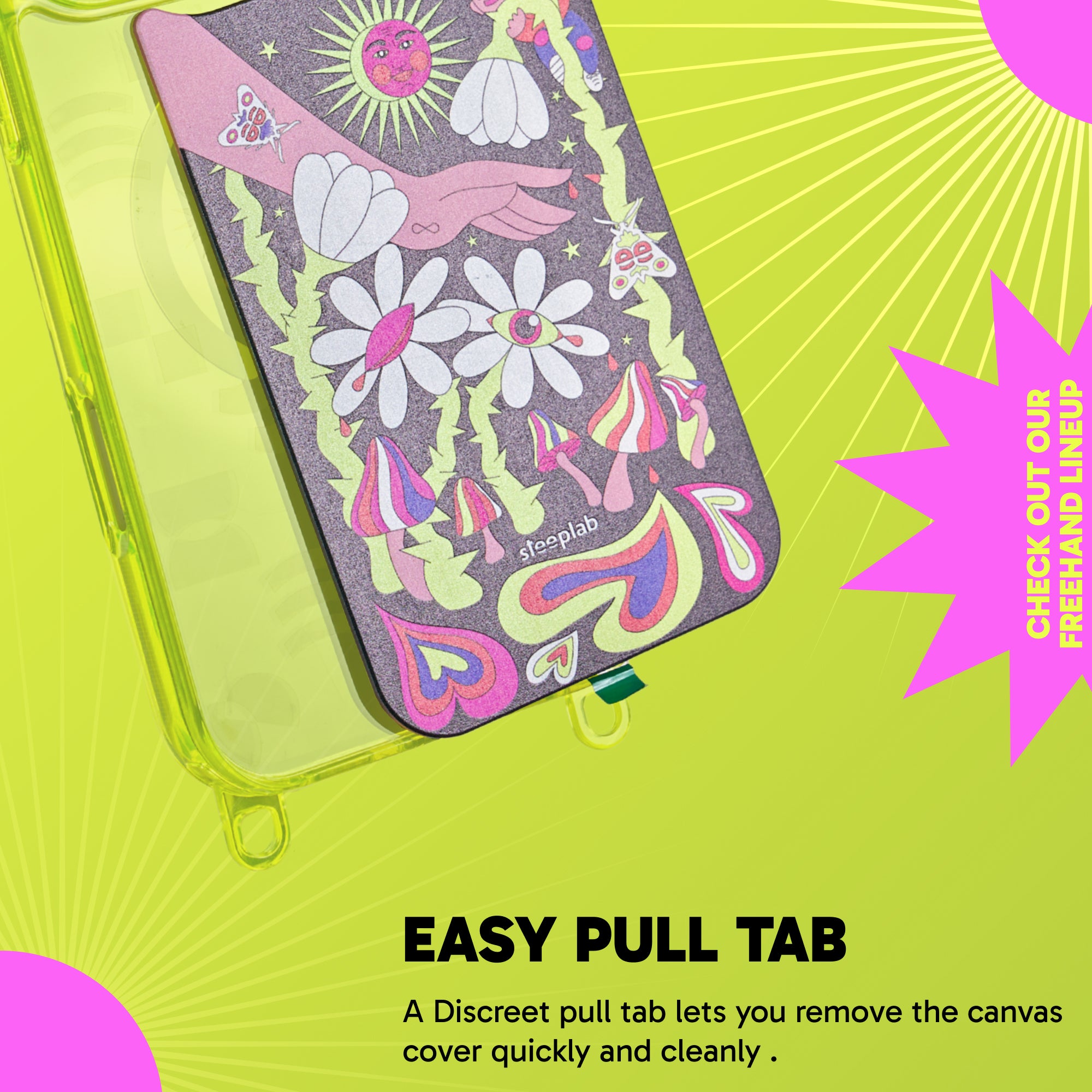 Canvas Cover for FreehandCase - Magnetic Interchangeable Backing for iPhone 17 Pro Max