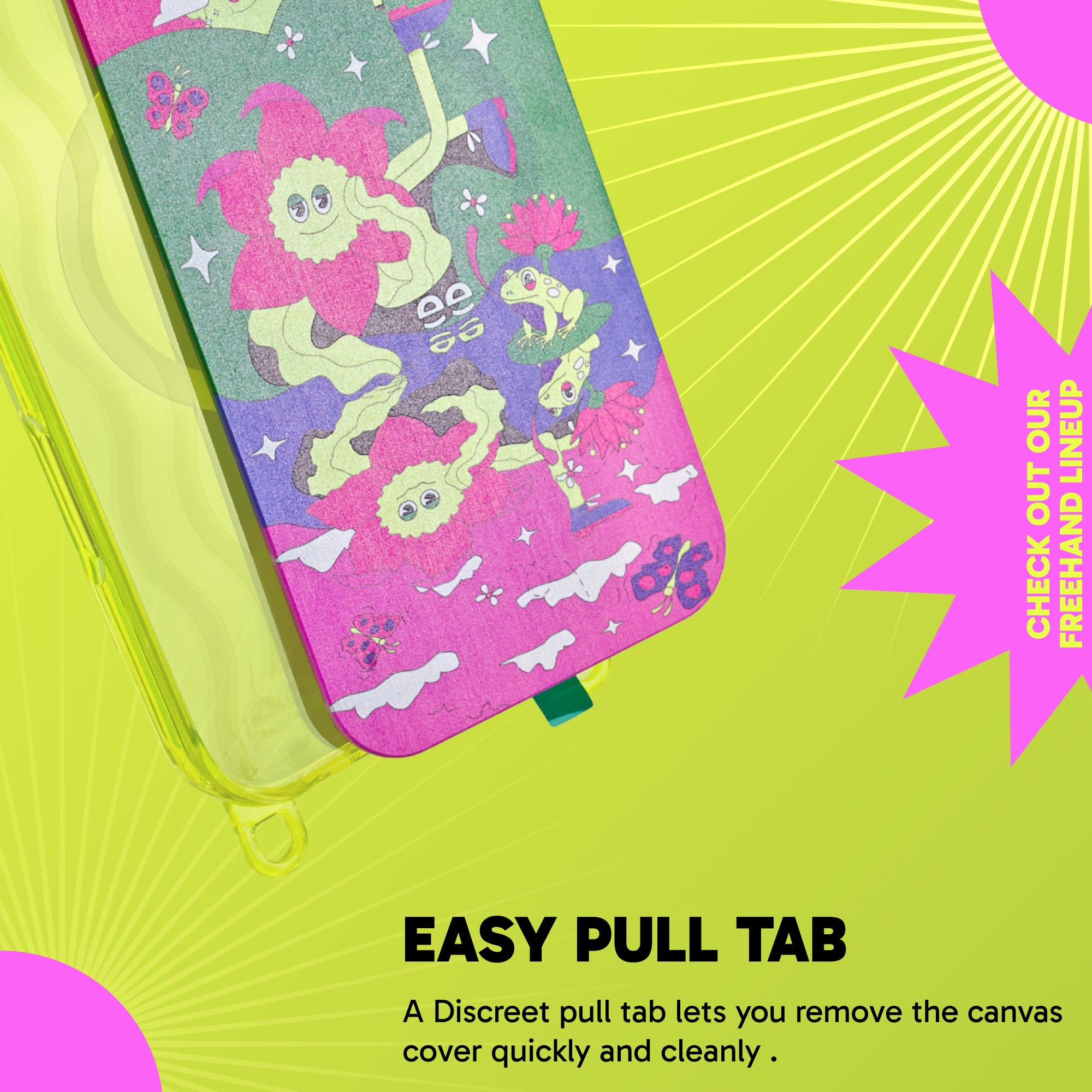 Canvas Cover for FreehandCase - Magnetic Interchangeable Backing for iPhone 17 Air