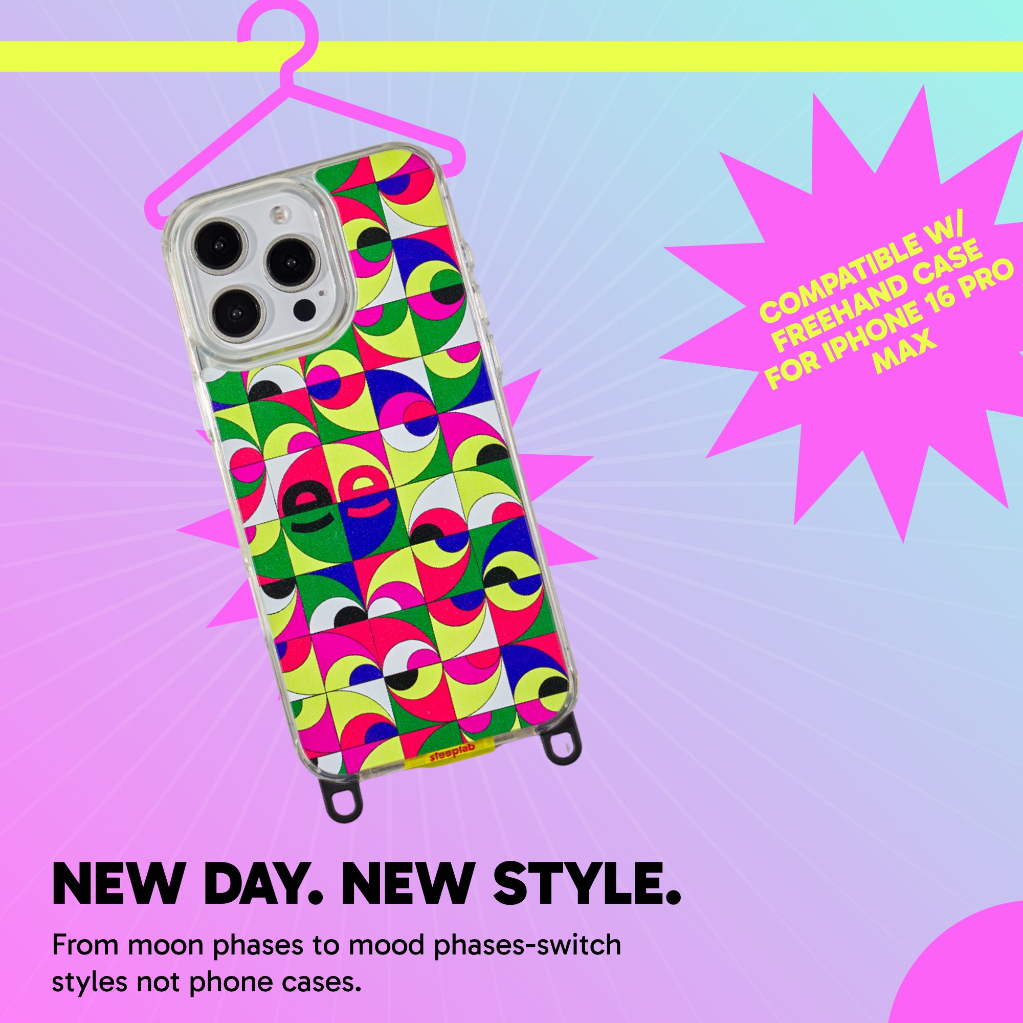 Canvas Cover for FreehandCase - Magnetic Interchangeable Backing for iPhone 16 Pro Max