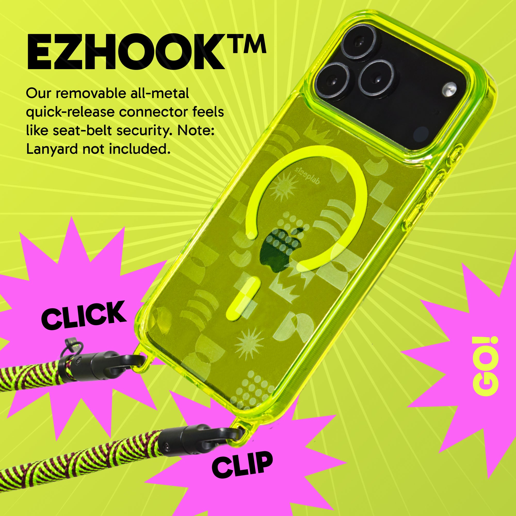 Freehand Case for iPhone 17 Pro -  MagSafe & Shockproof Protection w EZ Hook