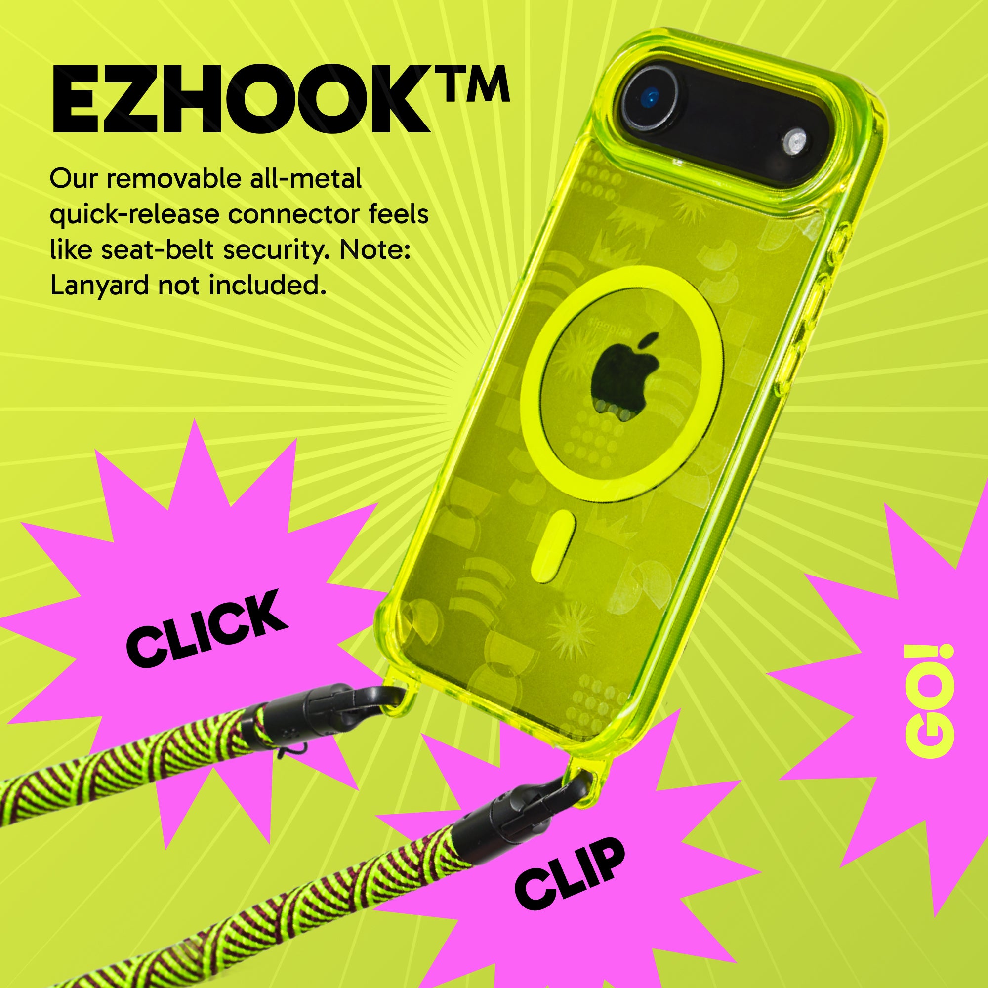 Freehand Case for iPhone 17 Air -  MagSafe & Shockproof Protection w EZ Hook