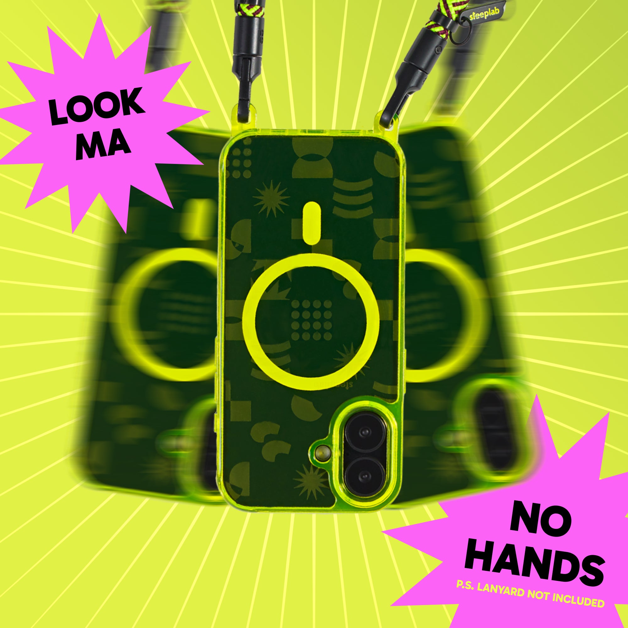 Freehand Case for iPhone 17 -  MagSafe & Shockproof Protection w EZ Hook