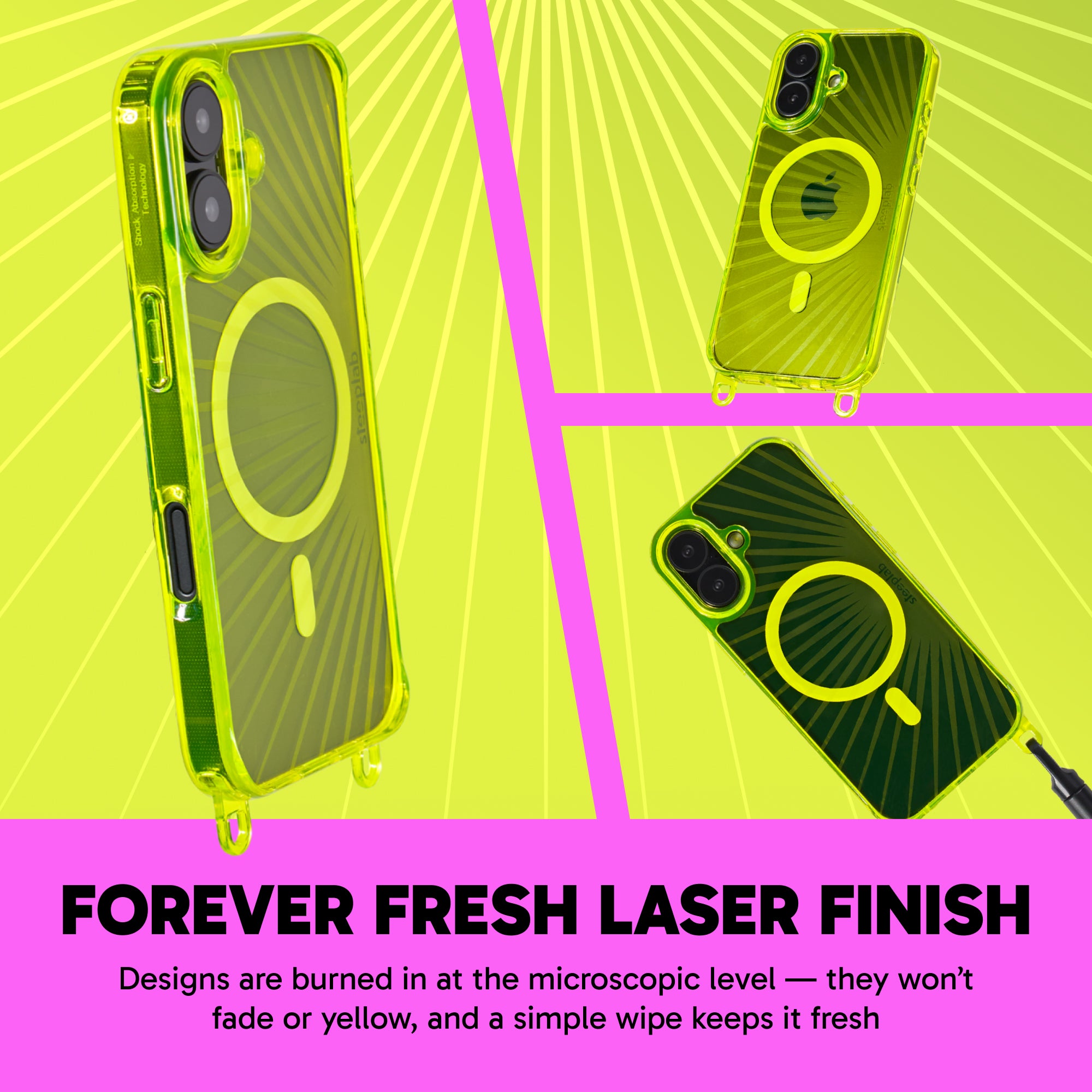 Freehand Case for iPhone 17 -  MagSafe & Shockproof Protection w EZ Hook