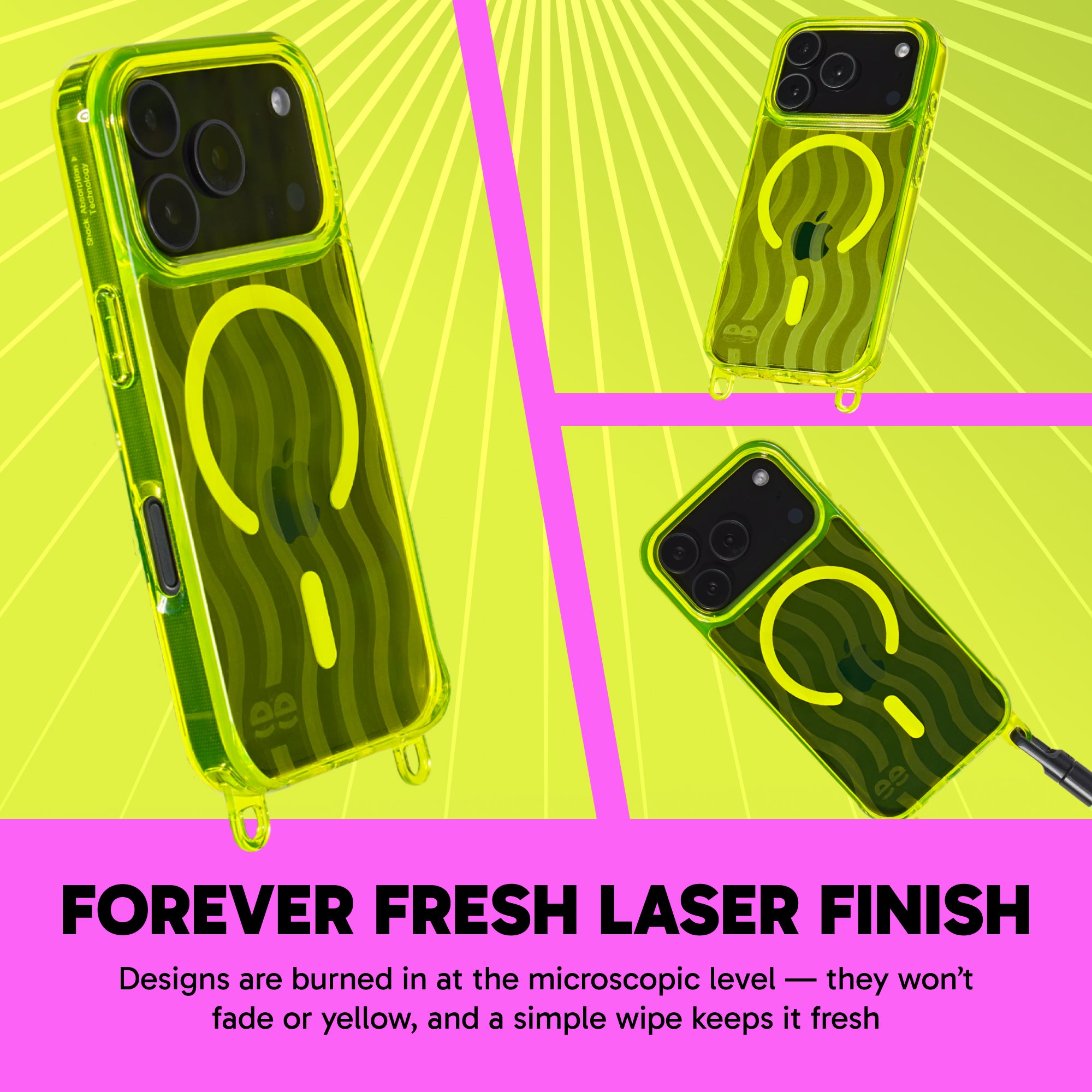 Freehand Case for iPhone 17 Pro Max -  MagSafe & Shockproof Protection w EZ Hook