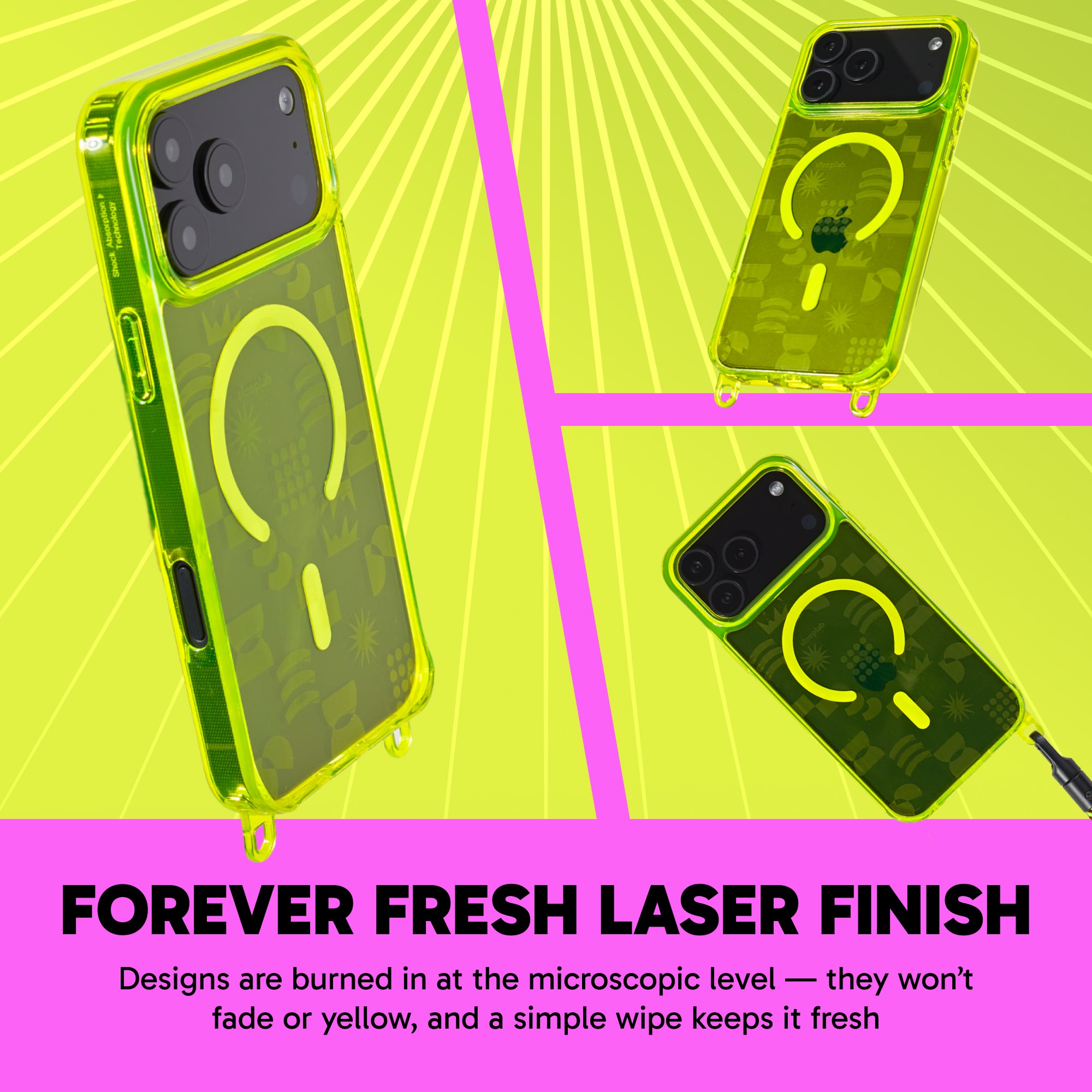 Freehand Case for iPhone 17 Pro Max -  MagSafe & Shockproof Protection w EZ Hook